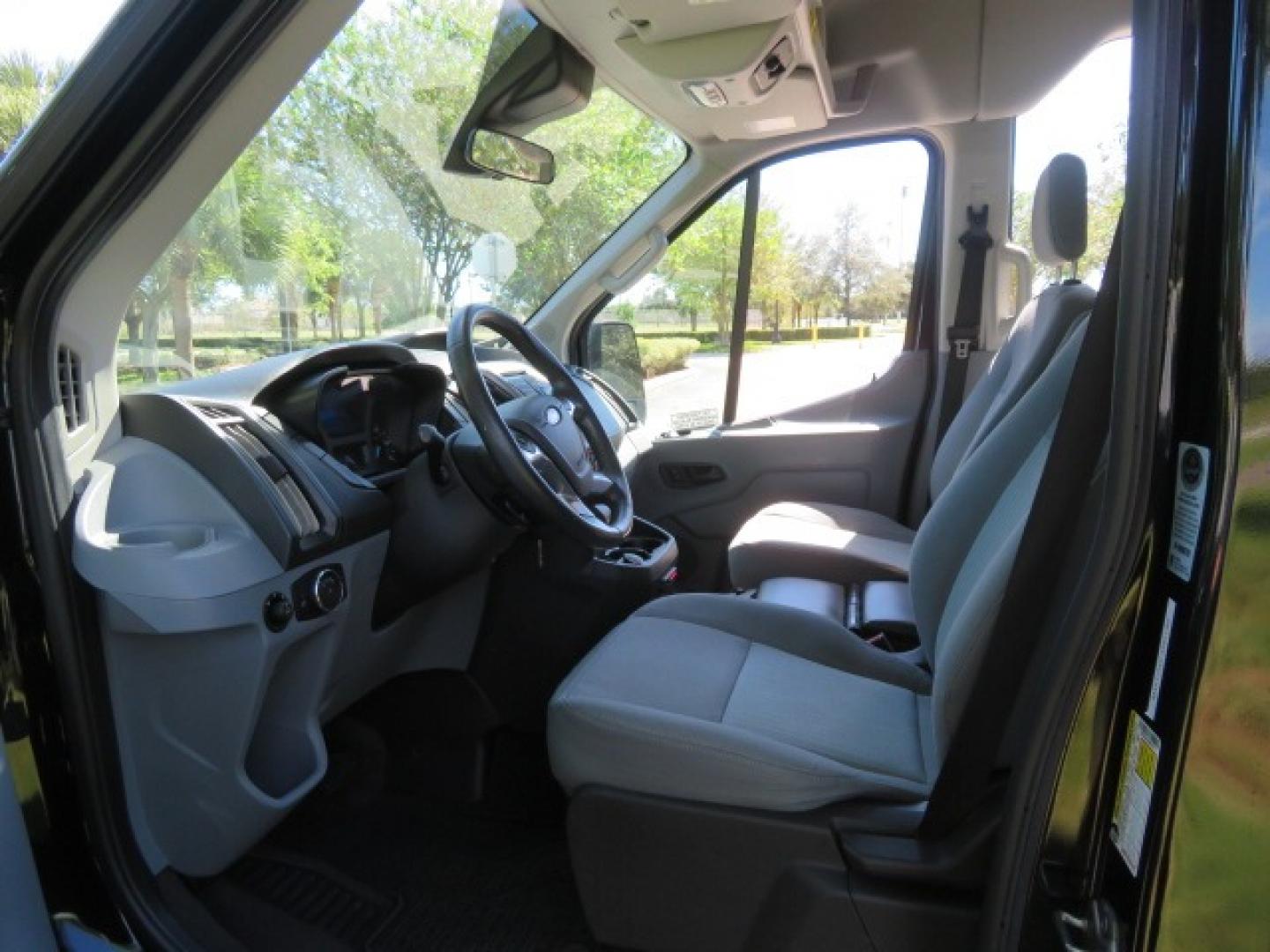 2017 Ford Transit 350 Wagon HD High Roof XLT Sliding Pass. 148 WB EL (1FBVU4XG3HK) with an 3.5L V6 DOHC 24V engine, 6A transmission, located at 4301 Oak Circle #19, Boca Raton, FL, 33431, (954) 561-2499, 26.388861, -80.084038 - You are looking at an awesome 2017 Ford Transit XLT HD 350 Dually Handicap Wheelchair Conversion Van with 66000 Original Miles, Back Up Camera, Ricon Split Platform Side Entry Wheelchair Lift with 800lb Capacity, Hard Core Rubber Floor, Q Straint Tie Down System, Extra Seat Belt, Interlock System, 9 - Photo#84