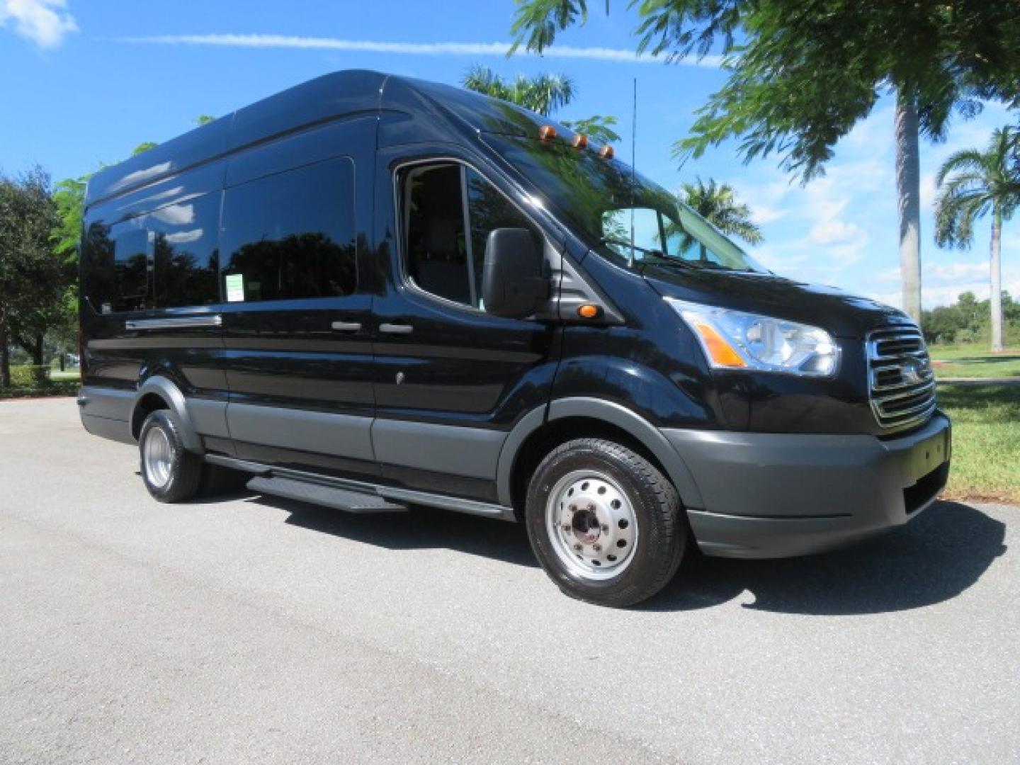 2017 Ford Transit 350 Wagon HD High Roof XLT Sliding Pass. 148 WB EL (1FBVU4XG3HK) with an 3.5L V6 DOHC 24V engine, 6A transmission, located at 4301 Oak Circle #19, Boca Raton, FL, 33431, (954) 561-2499, 26.388861, -80.084038 - You are looking at an awesome 2017 Ford Transit XLT HD 350 Dually Handicap Wheelchair Conversion Van with 66000 Original Miles, Back Up Camera, Ricon Split Platform Side Entry Wheelchair Lift with 800lb Capacity, Hard Core Rubber Floor, Q Straint Tie Down System, Extra Seat Belt, Interlock System, 9 - Photo#8