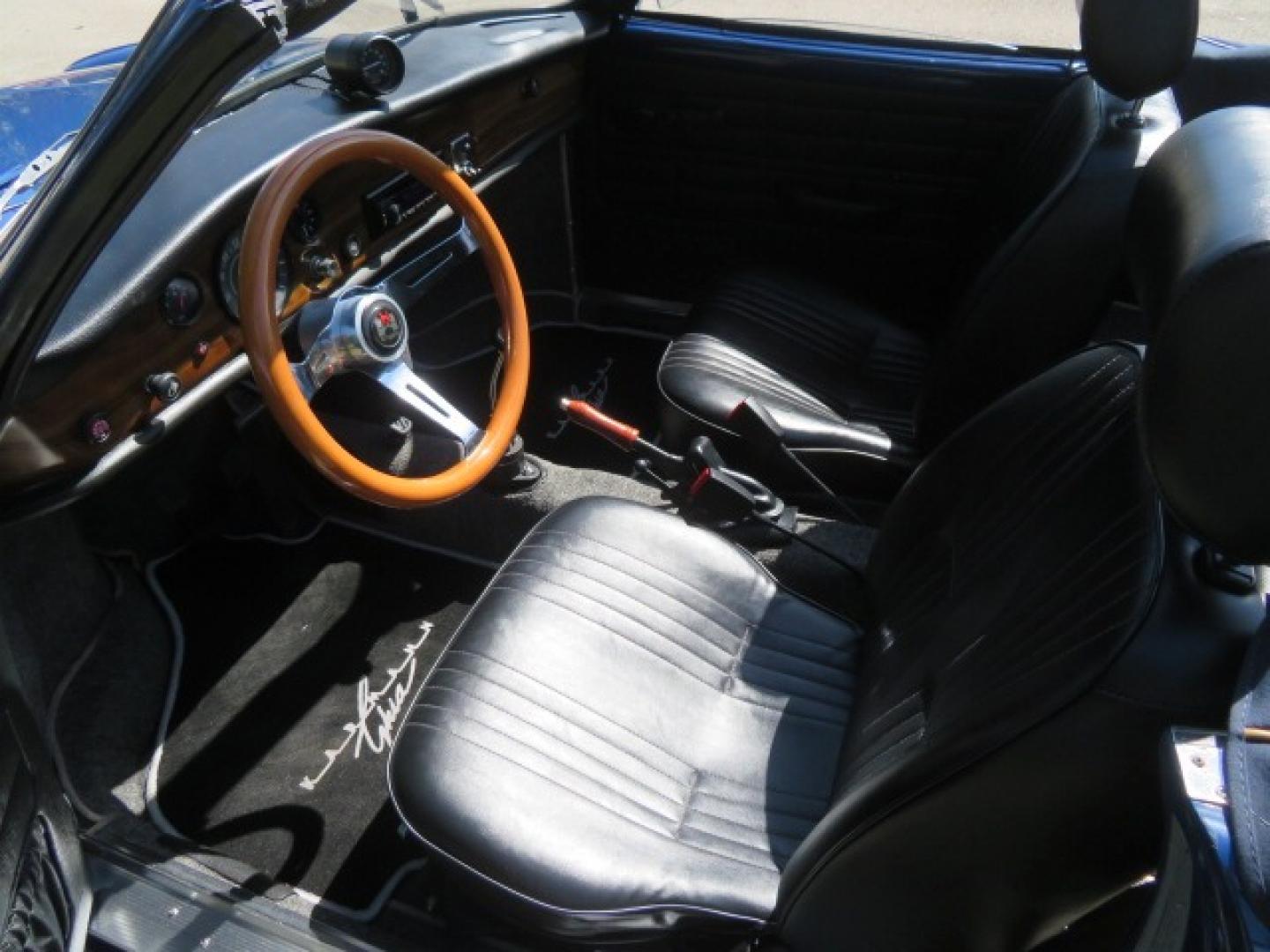 1969 Dark Blue /Black Volkswagen Karman Ghia (1402202391) with an 1.5 Liter engine, 4 Speed Manual transmission, located at 4301 Oak Circle #19, Boca Raton, FL, 33431, (954) 561-2499, 26.388861, -80.084038 - You are looking at a Beautiful 1969 VW Volkswagen Karman Ghia Convertible Cabriolet Blue with Black Interior Black Convertible Top 4 Speed Manual. This is a Very Nice Rust Free Florida Car that comes with a ton of records and service history. This particular car was purchased in Miami brand new and - Photo#32