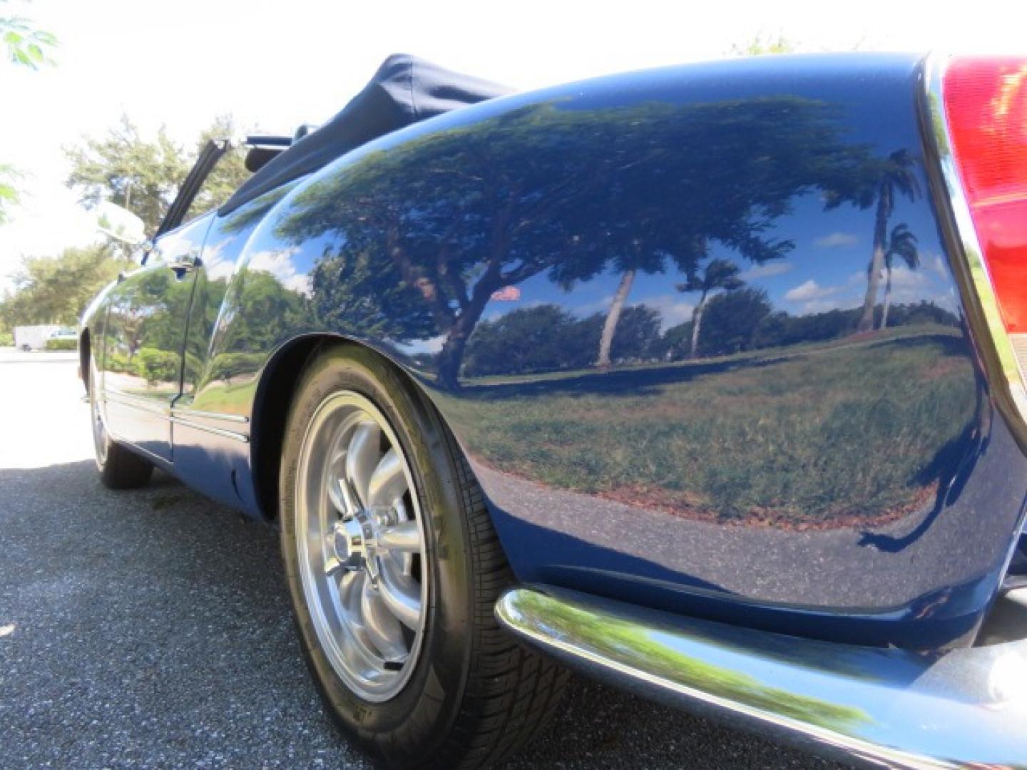 1969 Dark Blue /Black Volkswagen Karman Ghia (1402202391) with an 1.5 Liter engine, 4 Speed Manual transmission, located at 4301 Oak Circle #19, Boca Raton, FL, 33431, (954) 561-2499, 26.388861, -80.084038 - You are looking at a Beautiful 1969 VW Volkswagen Karman Ghia Convertible Cabriolet Blue with Black Interior Black Convertible Top 4 Speed Manual. This is a Very Nice Rust Free Florida Car that comes with a ton of records and service history. This particular car was purchased in Miami brand new and - Photo#48