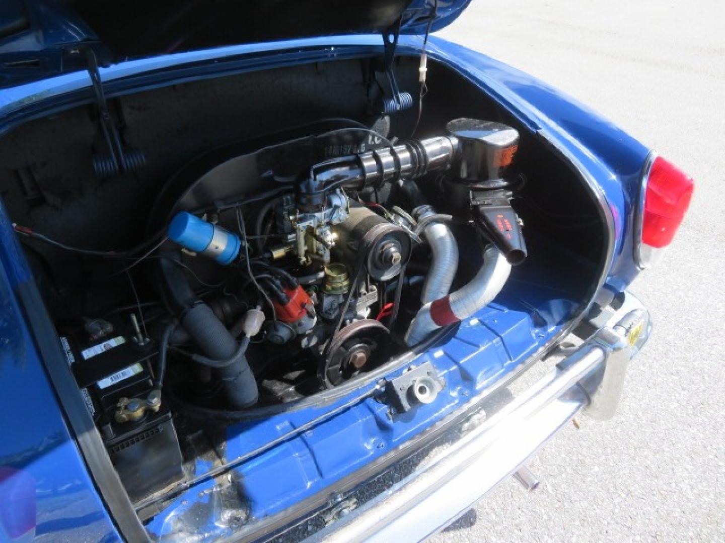 1969 Dark Blue /Black Volkswagen Karman Ghia (1402202391) with an 1.5 Liter engine, 4 Speed Manual transmission, located at 4301 Oak Circle #19, Boca Raton, FL, 33431, (954) 561-2499, 26.388861, -80.084038 - You are looking at a Beautiful 1969 VW Volkswagen Karman Ghia Convertible Cabriolet Blue with Black Interior Black Convertible Top 4 Speed Manual. This is a Very Nice Rust Free Florida Car that comes with a ton of records and service history. This particular car was purchased in Miami brand new and - Photo#60