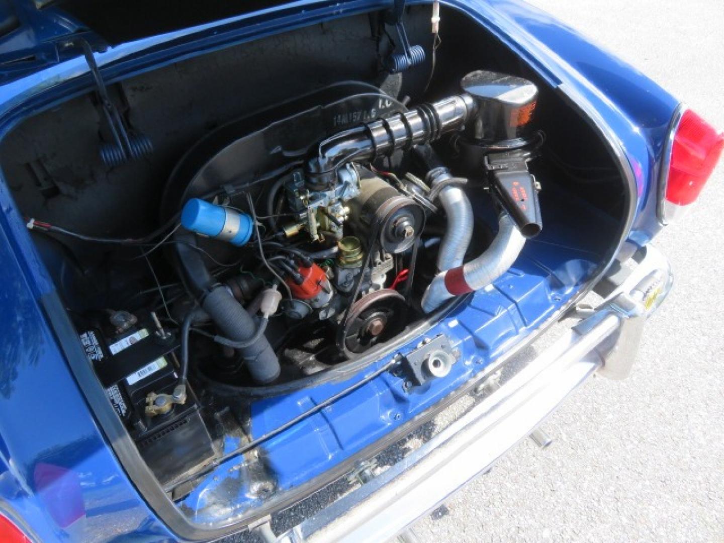 1969 Dark Blue /Black Volkswagen Karman Ghia (1402202391) with an 1.5 Liter engine, 4 Speed Manual transmission, located at 4301 Oak Circle #19, Boca Raton, FL, 33431, (954) 561-2499, 26.388861, -80.084038 - You are looking at a Beautiful 1969 VW Volkswagen Karman Ghia Convertible Cabriolet Blue with Black Interior Black Convertible Top 4 Speed Manual. This is a Very Nice Rust Free Florida Car that comes with a ton of records and service history. This particular car was purchased in Miami brand new and - Photo#61