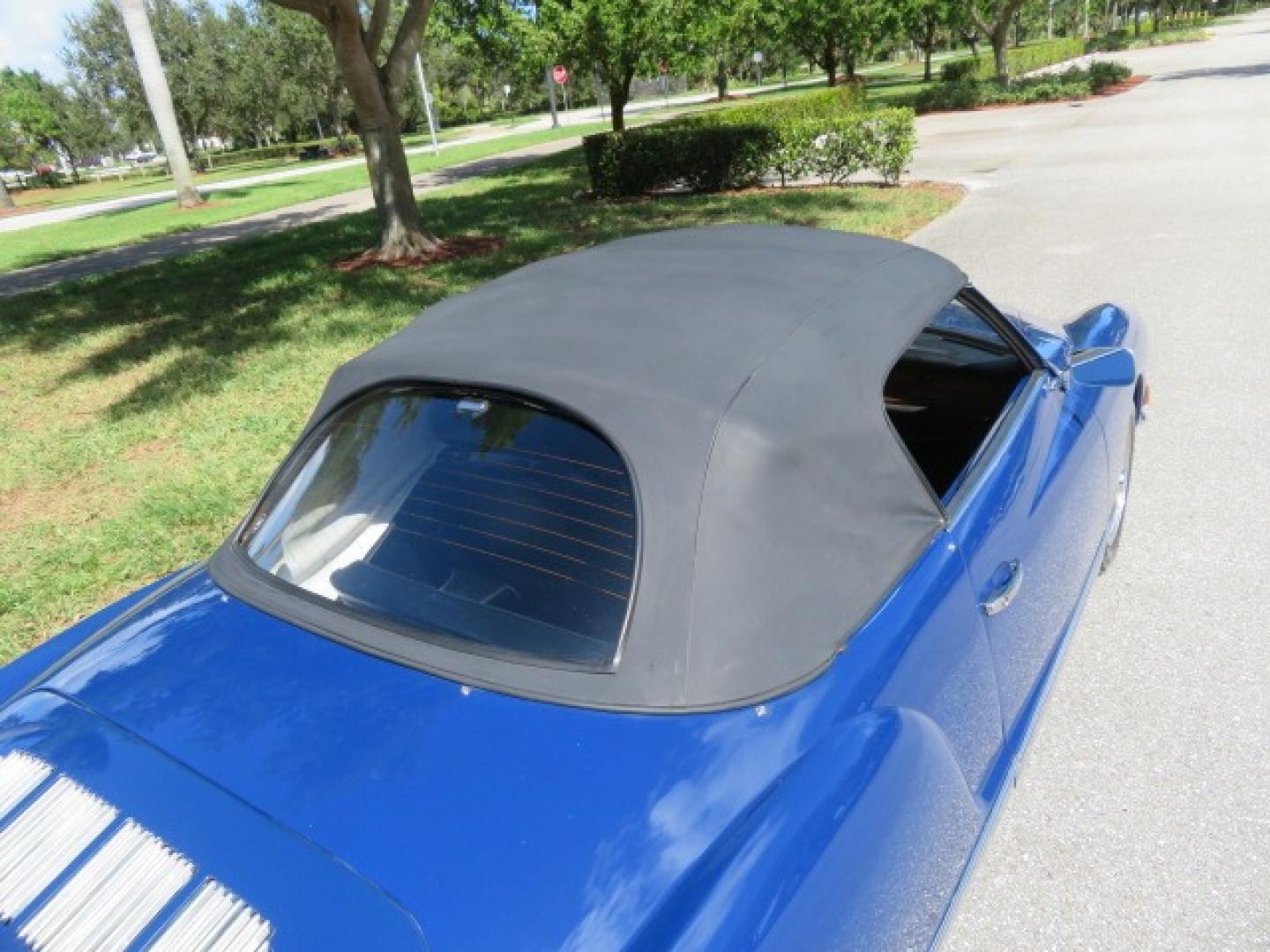 1969 Dark Blue /Black Volkswagen Karman Ghia (1402202391) with an 1.5 Liter engine, 4 Speed Manual transmission, located at 4301 Oak Circle #19, Boca Raton, FL, 33431, (954) 561-2499, 26.388861, -80.084038 - You are looking at a Beautiful 1969 VW Volkswagen Karman Ghia Convertible Cabriolet Blue with Black Interior Black Convertible Top 4 Speed Manual. This is a Very Nice Rust Free Florida Car that comes with a ton of records and service history. This particular car was purchased in Miami brand new and - Photo#86