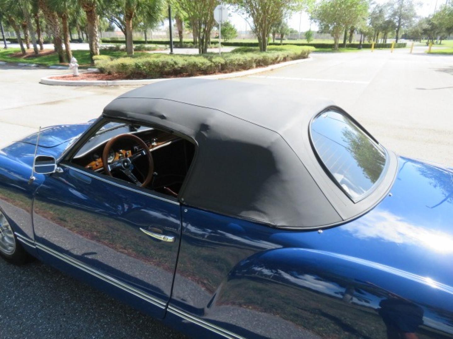 1969 Dark Blue /Black Volkswagen Karman Ghia (1402202391) with an 1.5 Liter engine, 4 Speed Manual transmission, located at 4301 Oak Circle #19, Boca Raton, FL, 33431, (954) 561-2499, 26.388861, -80.084038 - You are looking at a Beautiful 1969 VW Volkswagen Karman Ghia Convertible Cabriolet Blue with Black Interior Black Convertible Top 4 Speed Manual. This is a Very Nice Rust Free Florida Car that comes with a ton of records and service history. This particular car was purchased in Miami brand new and - Photo#87