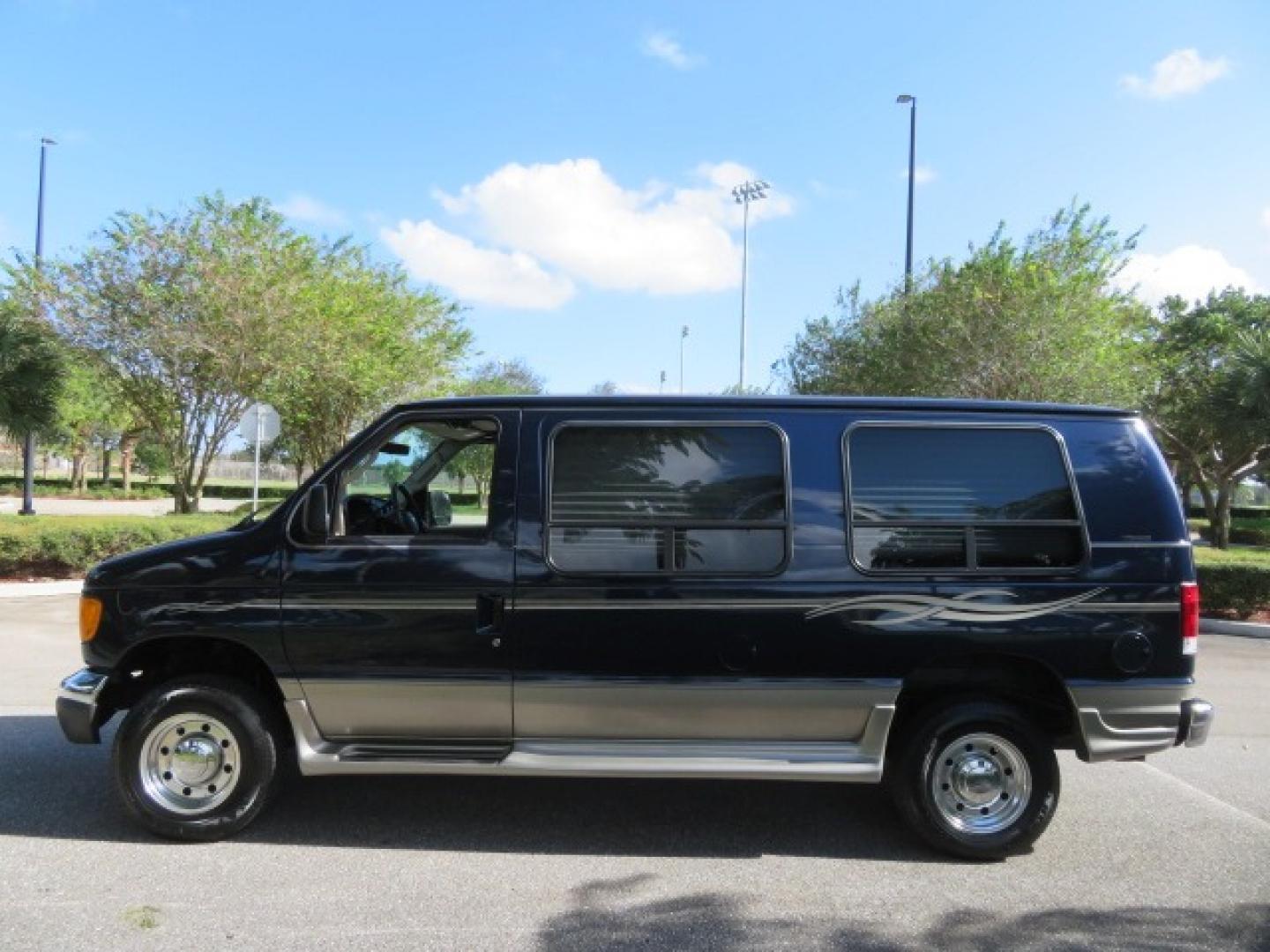 2006 Dark Blue Ford E-Series Van E-250 (1FDNE24L06D) with an 5.4L V8 SOHC 16V engine, 4-Speed Automatic transmission, located at 4301 Oak Circle #19, Boca Raton, FL, 33431, (954) 561-2499, 26.388861, -80.084038 - Photo#13