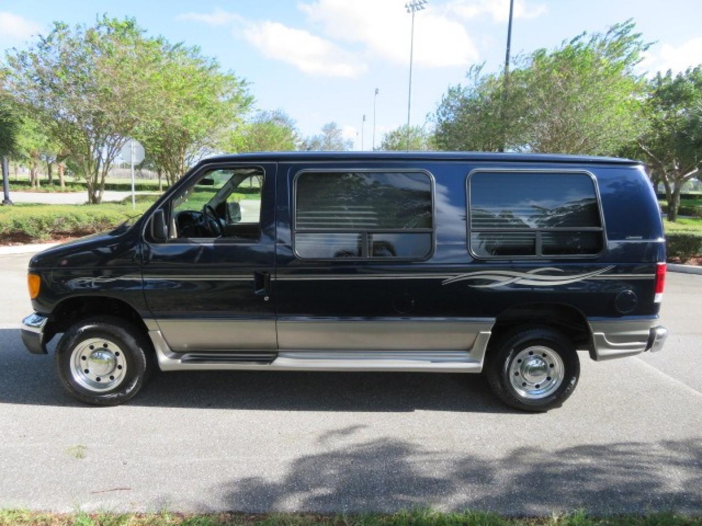 2006 Dark Blue Ford E-Series Van E-250 (1FDNE24L06D) with an 5.4L V8 SOHC 16V engine, 4-Speed Automatic transmission, located at 4301 Oak Circle #19, Boca Raton, FL, 33431, (954) 561-2499, 26.388861, -80.084038 - Photo#23