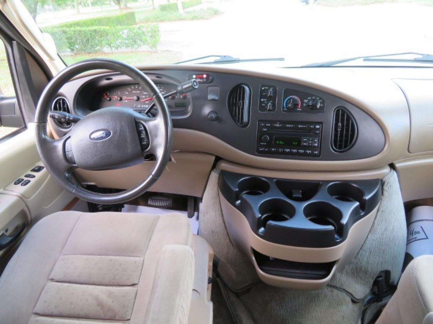 2006 Dark Blue Ford E-Series Van E-250 (1FDNE24L06D) with an 5.4L V8 SOHC 16V engine, 4-Speed Automatic transmission, located at 4301 Oak Circle #19, Boca Raton, FL, 33431, (954) 561-2499, 26.388861, -80.084038 - Photo#63