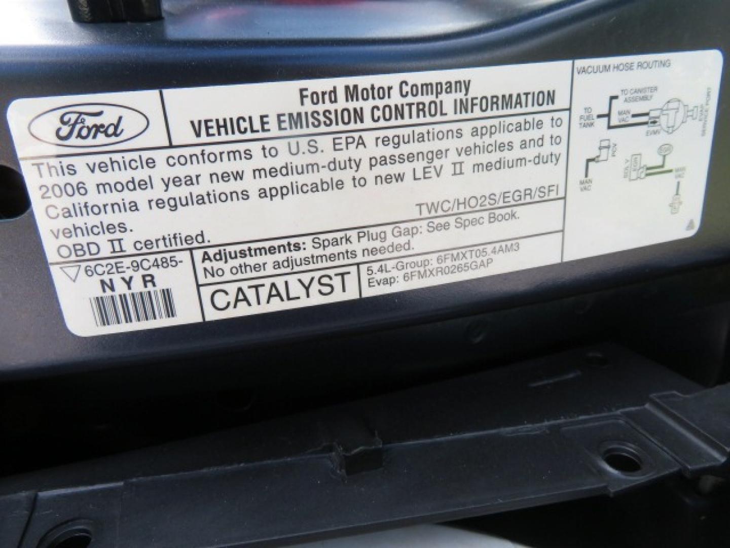 2006 Dark Blue Ford E-Series Van E-250 (1FDNE24L06D) with an 5.4L V8 SOHC 16V engine, 4-Speed Automatic transmission, located at 4301 Oak Circle #19, Boca Raton, FL, 33431, (954) 561-2499, 26.388861, -80.084038 - Photo#77