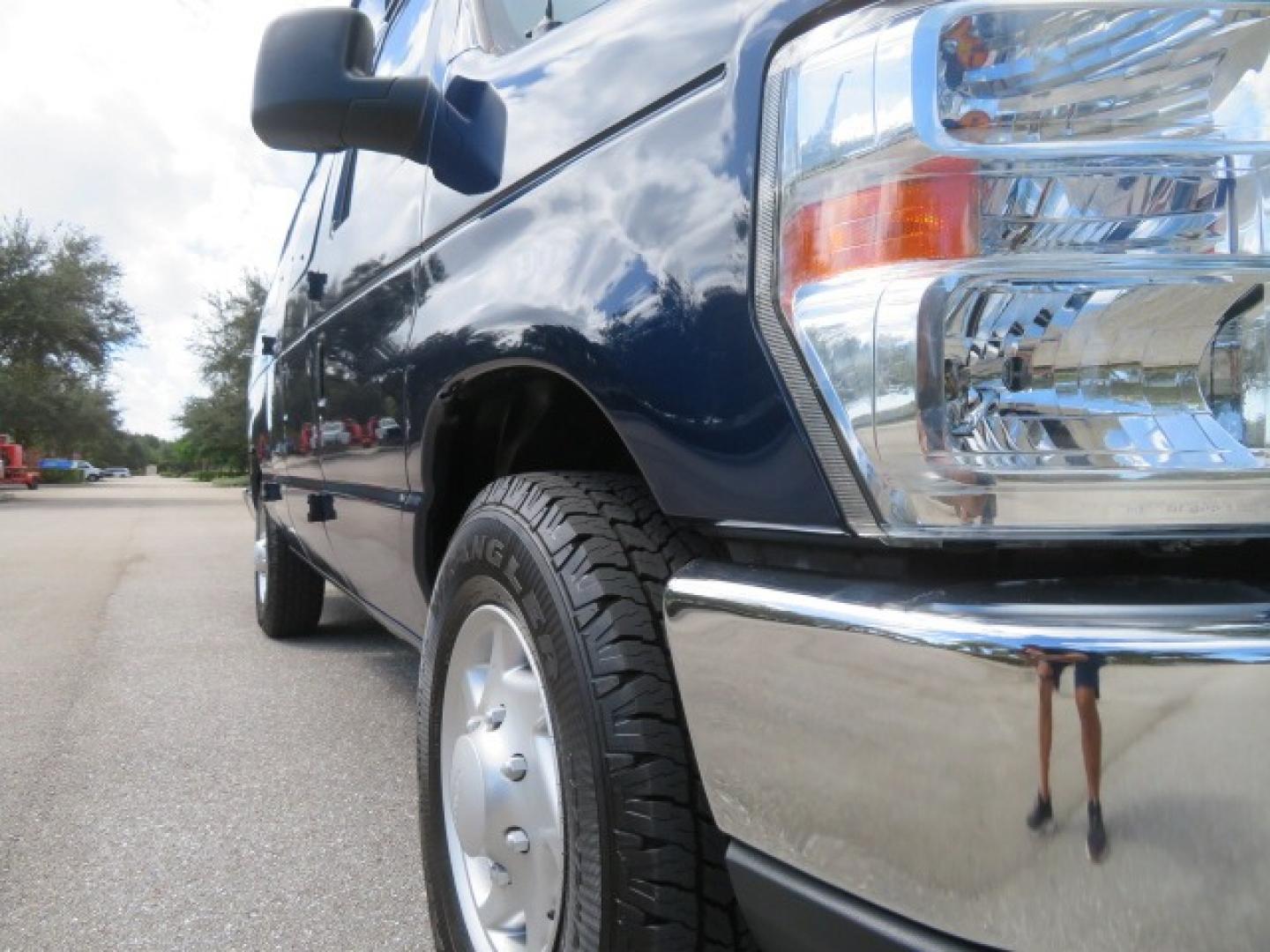 2013 Dark Blue /Gray Ford E-Series Van E-250 Extended (1FTNS2EW4DD) with an 4.6L V8 SOHC 16V engine, 4-Speed Automatic transmission, located at 4301 Oak Circle #19, Boca Raton, FL, 33431, (954) 561-2499, 26.388861, -80.084038 - You are looking at a Beautiful 2013 Ford Econoline E250 Extended handicap wheelchair conversion van with 37K Original Miles, Braun Century 2 800LB Commercial Side Entry Wheelchair Lift, Raised Side Entry, Hard Rubber Floor in the rear, Rear Jump Seats, Rear Folding Seat, Q Straint Tie Down System th - Photo#26