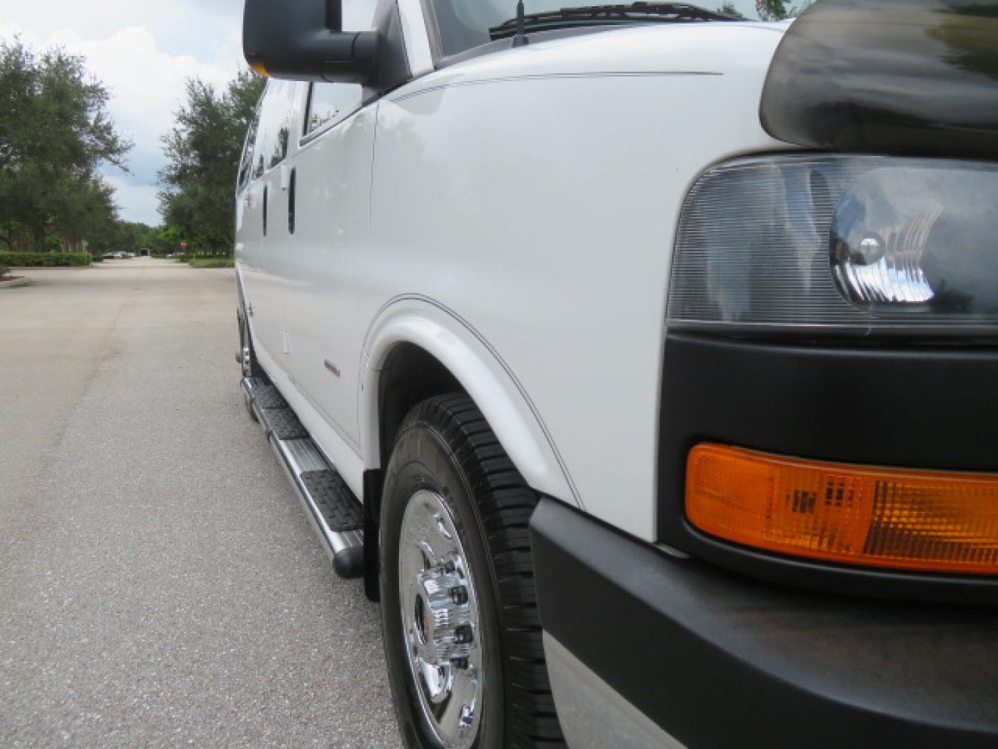 2012 /Gray Two Tone GMC Savana G3500 RWD Diesel Cargo (1GTZ7TCL5C1) with an 6.6L V8 OHV 16V TURBO DIESEL engine, 6-Speed Automatic transmission, located at 4301 Oak Circle #19, Boca Raton, FL, 33431, (954) 561-2499, 26.388861, -80.084038 - You are looking at Gorgeous Rare 1 Owner Rust Free 2012 GMC Savana 3500 Duramax 6.6L Diesel Handicap Wheelchair Conversion Van with 73K Original Miles, Power Side Entry Ricon 600Lb Wheelchair Lift, Leather, Heated Front Seats, Rear Power Folding Bench Seat Bed, Expanded Side Entry Doors, Michelin Ag - Photo#30