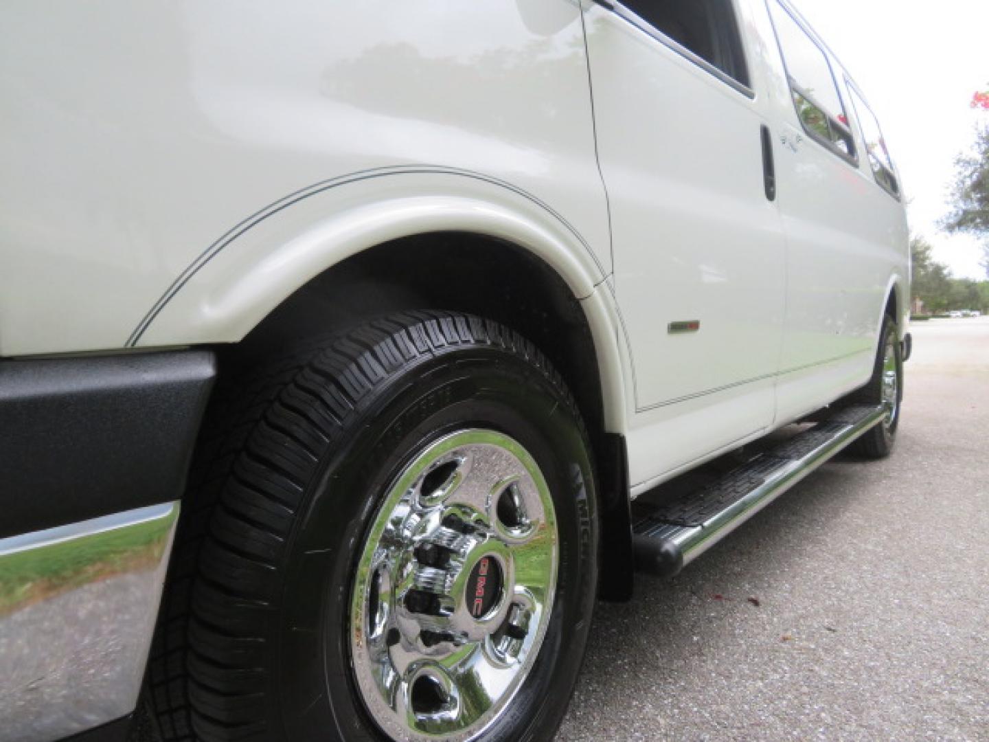 2012 /Gray Two Tone GMC Savana G3500 RWD Diesel Cargo (1GTZ7TCL5C1) with an 6.6L V8 OHV 16V TURBO DIESEL engine, 6-Speed Automatic transmission, located at 4301 Oak Circle #19, Boca Raton, FL, 33431, (954) 561-2499, 26.388861, -80.084038 - You are looking at Gorgeous Rare 1 Owner Rust Free 2012 GMC Savana 3500 Duramax 6.6L Diesel Handicap Wheelchair Conversion Van with 73K Original Miles, Power Side Entry Ricon 600Lb Wheelchair Lift, Leather, Heated Front Seats, Rear Power Folding Bench Seat Bed, Expanded Side Entry Doors, Michelin Ag - Photo#38