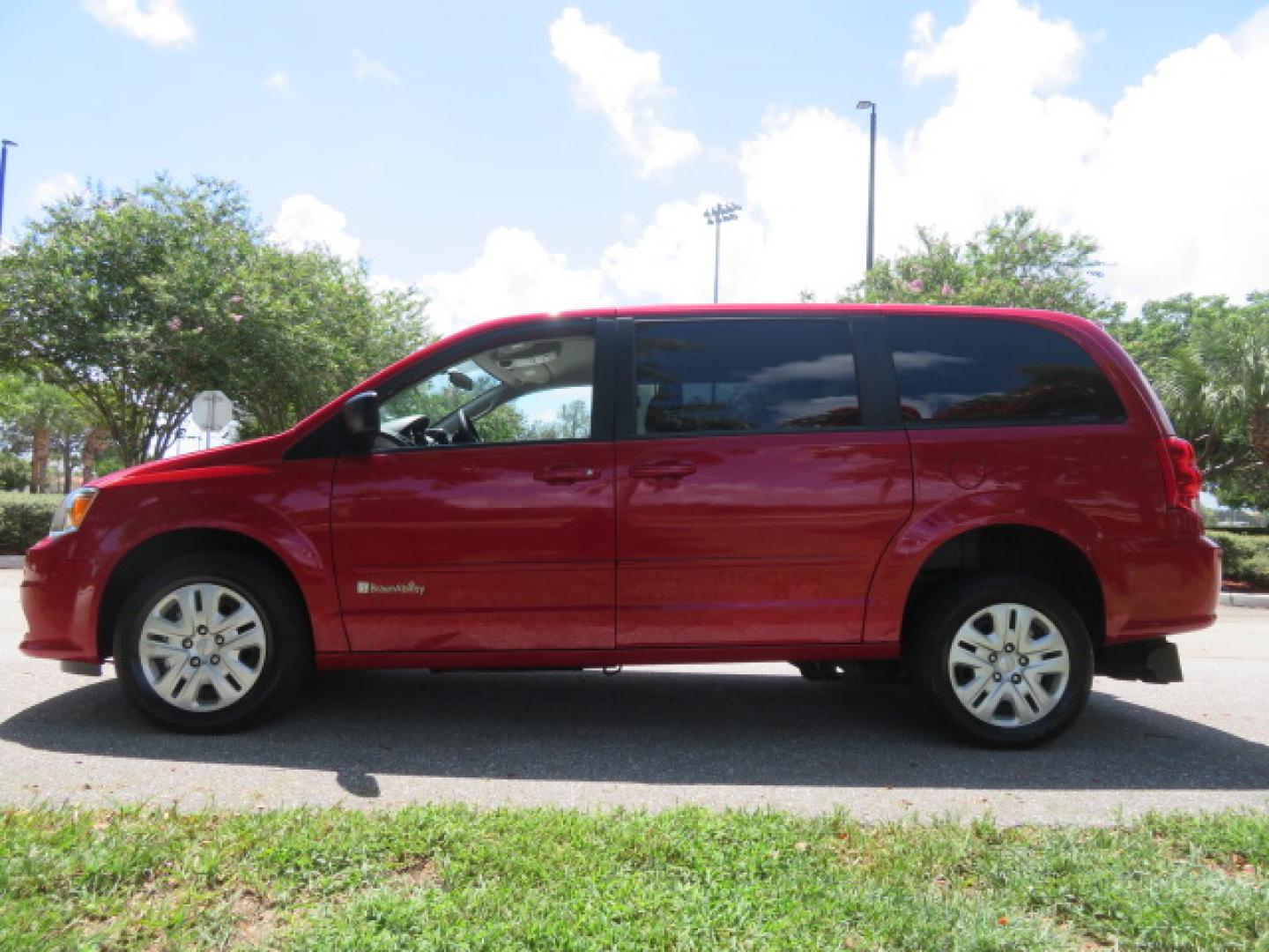 2015 Dodge Grand Caravan SE (2C4RDGBG4FR) with an 3.6L V6 DOHC 24V engine, 6-Speed Automatic transmission, located at 4301 Oak Circle #19, Boca Raton, FL, 33431, (954) 561-2499, 26.388861, -80.084038 - You are looking at a Gorgeous 2015 Dodge Grand Caravan SE Braunability Handicap Wheelchair Conversion Van with only 8100 Original Miles, Rear Entry Manual Ramp System, Rear Folding Seat Option, Rear Q Lock 150 Docking System, Full Power Package, Wheelchair Restraints, Rear Seat Belt Restraint, and M - Photo#10