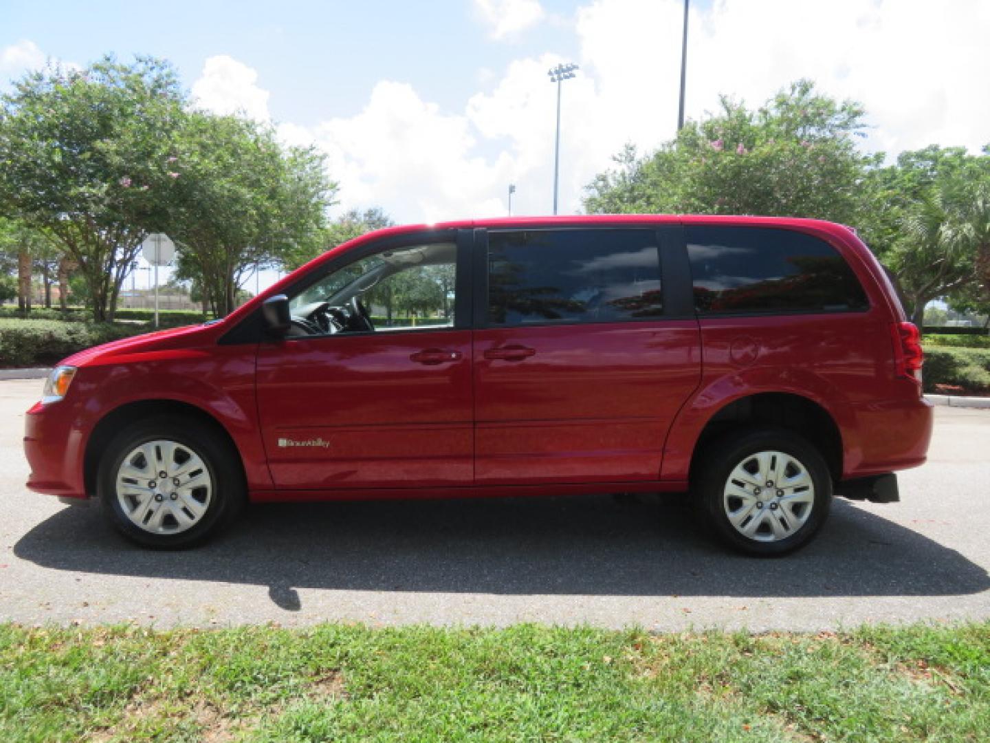 2015 Dodge Grand Caravan SE (2C4RDGBG4FR) with an 3.6L V6 DOHC 24V engine, 6-Speed Automatic transmission, located at 4301 Oak Circle #19, Boca Raton, FL, 33431, (954) 561-2499, 26.388861, -80.084038 - You are looking at a Gorgeous 2015 Dodge Grand Caravan SE Braunability Handicap Wheelchair Conversion Van with only 8100 Original Miles, Rear Entry Manual Ramp System, Rear Folding Seat Option, Rear Q Lock 150 Docking System, Full Power Package, Wheelchair Restraints, Rear Seat Belt Restraint, and M - Photo#9