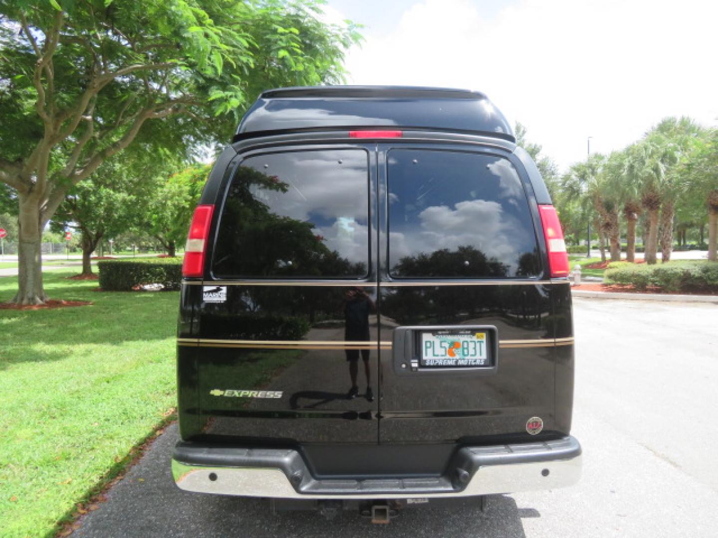 2014 /Beige Chevrolet Express G2500 3LT RV (1GBSGDC40E1) with an 5.3L V8 OHV 16V FFV engine, 6-Speed Automatic transmission, located at 4301 Oak Circle #19, Boca Raton, FL, 33431, (954) 561-2499, 26.388861, -80.084038 - You are looking at a Gorgeous 2014 Chevy Express High Top Handicap Wheelchair Conversion Van with Only 5100 Original Miles Fully Loaded with: 8 Door Package, American Luxury Conversion Package, Almost Brand New Side Entry Power Braunability Wheelchair Lift with 750LB Capacity, Leather, Rear Entertai - Photo#11