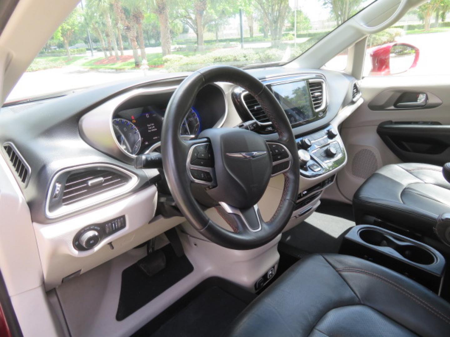 2020 /Black Chrysler Pacifica Touring-L Plus (2C4RC1EG7LR) with an 3.6L V6 DOHC 24V engine, 9A transmission, located at 4301 Oak Circle #19, Boca Raton, FL, 33431, (954) 561-2499, 26.388861, -80.084038 - You are looking at a Gorgeous Velvet Red Pearl 2020 Chrysler Pacifica Touring L Plus Braunability XT Power Foldout Side Entry Handicap Wheelchair Conversion Van with 37K Original Miles, Leather, Blu Ray Media Hubs with Rear Entertainment Screens, Active Noise Control, Heated Steering Wheel, Heated S - Photo#71