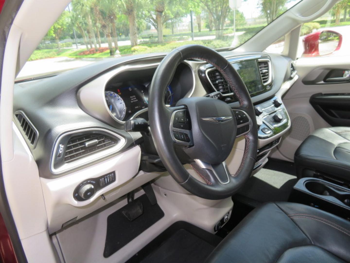 2020 /Black Chrysler Pacifica Touring-L Plus (2C4RC1EG7LR) with an 3.6L V6 DOHC 24V engine, 9A transmission, located at 4301 Oak Circle #19, Boca Raton, FL, 33431, (954) 561-2499, 26.388861, -80.084038 - You are looking at a Gorgeous Velvet Red Pearl 2020 Chrysler Pacifica Touring L Plus Braunability XT Power Foldout Side Entry Handicap Wheelchair Conversion Van with 37K Original Miles, Leather, Blu Ray Media Hubs with Rear Entertainment Screens, Active Noise Control, Heated Steering Wheel, Heated S - Photo#70