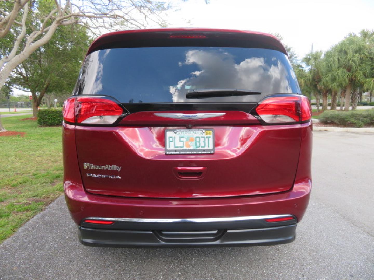 2020 /Black Chrysler Pacifica Touring-L Plus (2C4RC1EG7LR) with an 3.6L V6 DOHC 24V engine, 9A transmission, located at 4301 Oak Circle #19, Boca Raton, FL, 33431, (954) 561-2499, 26.388472, -80.084045 - You are looking at a Gorgeous Velvet Red Pearl 2020 Chrysler Pacifica Touring L Plus Braunability XT Power Foldout Side Entry Handicap Wheelchair Conversion Van with 48K Original Miles, Leather, Blu Ray Media Hubs with Rear Entertainment Screens, Active Noise Control, Heated Steering Wheel, Heated S - Photo#13