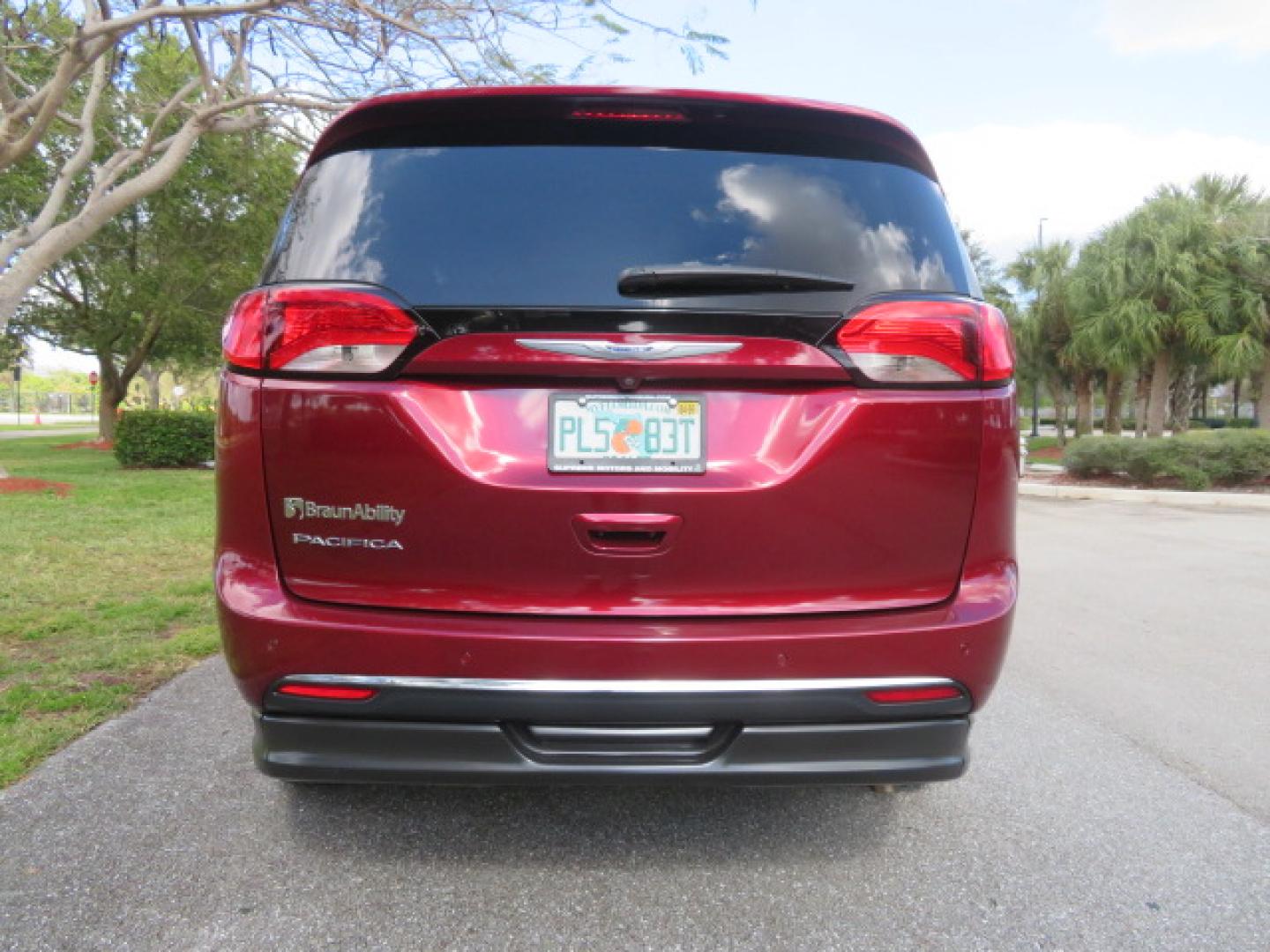 2020 /Black Chrysler Pacifica Touring-L Plus (2C4RC1EG7LR) with an 3.6L V6 DOHC 24V engine, 9A transmission, located at 4301 Oak Circle #19, Boca Raton, FL, 33431, (954) 561-2499, 26.388472, -80.084045 - You are looking at a Gorgeous Velvet Red Pearl 2020 Chrysler Pacifica Touring L Plus Braunability XT Power Foldout Side Entry Handicap Wheelchair Conversion Van with 48K Original Miles, Leather, Blu Ray Media Hubs with Rear Entertainment Screens, Active Noise Control, Heated Steering Wheel, Heated S - Photo#22