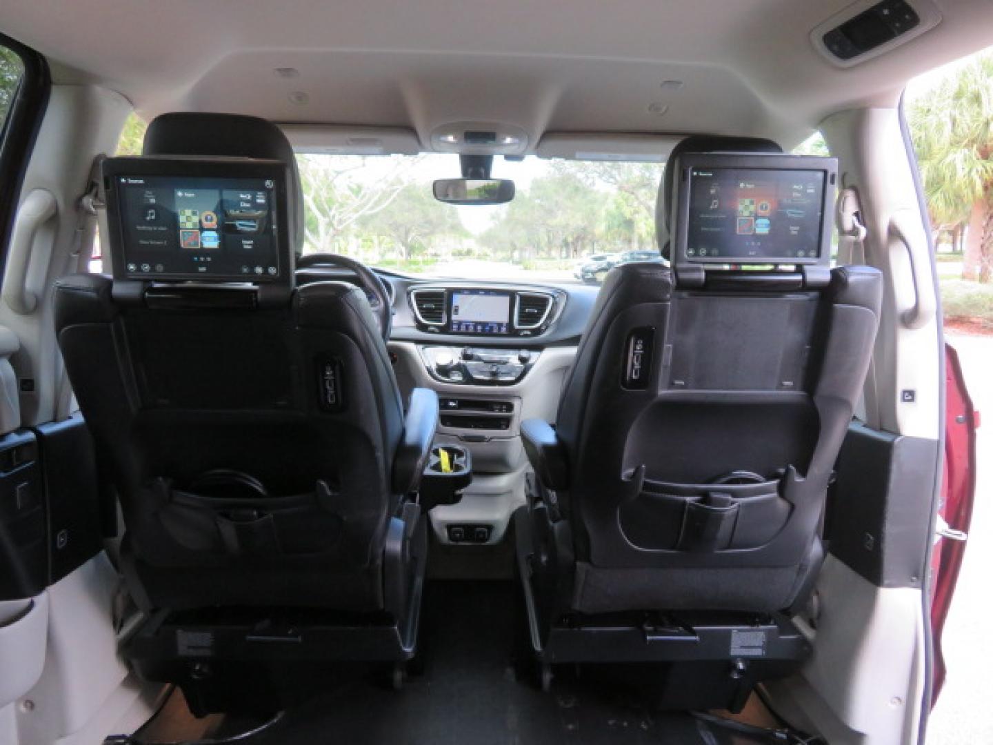 2020 /Black Chrysler Pacifica Touring-L Plus (2C4RC1EG7LR) with an 3.6L V6 DOHC 24V engine, 9A transmission, located at 4301 Oak Circle #19, Boca Raton, FL, 33431, (954) 561-2499, 26.388472, -80.084045 - You are looking at a Gorgeous Velvet Red Pearl 2020 Chrysler Pacifica Touring L Plus Braunability XT Power Foldout Side Entry Handicap Wheelchair Conversion Van with 48K Original Miles, Leather, Blu Ray Media Hubs with Rear Entertainment Screens, Active Noise Control, Heated Steering Wheel, Heated S - Photo#45