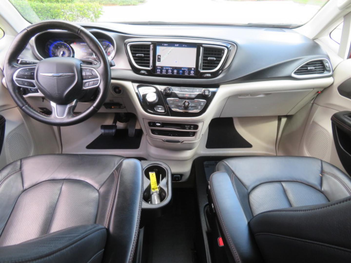 2020 /Black Chrysler Pacifica Touring-L Plus (2C4RC1EG7LR) with an 3.6L V6 DOHC 24V engine, 9A transmission, located at 4301 Oak Circle #19, Boca Raton, FL, 33431, (954) 561-2499, 26.388472, -80.084045 - You are looking at a Gorgeous Velvet Red Pearl 2020 Chrysler Pacifica Touring L Plus Braunability XT Power Foldout Side Entry Handicap Wheelchair Conversion Van with 48K Original Miles, Leather, Blu Ray Media Hubs with Rear Entertainment Screens, Active Noise Control, Heated Steering Wheel, Heated S - Photo#48