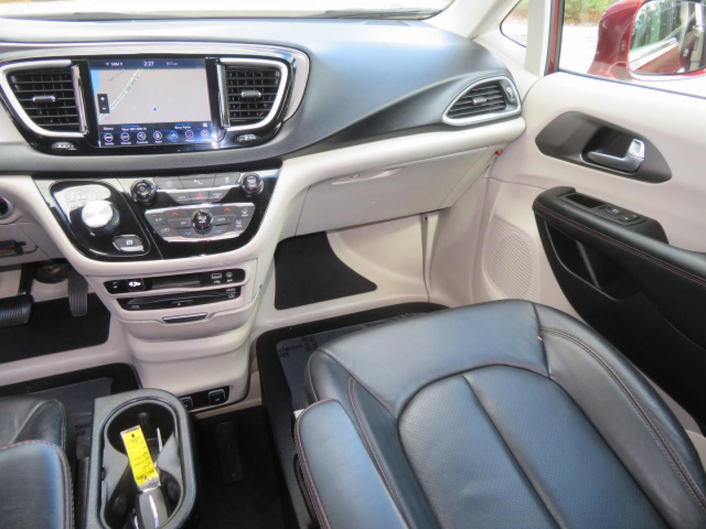 2020 /Black Chrysler Pacifica Touring-L Plus (2C4RC1EG7LR) with an 3.6L V6 DOHC 24V engine, 9A transmission, located at 4301 Oak Circle #19, Boca Raton, FL, 33431, (954) 561-2499, 26.388472, -80.084045 - You are looking at a Gorgeous Velvet Red Pearl 2020 Chrysler Pacifica Touring L Plus Braunability XT Power Foldout Side Entry Handicap Wheelchair Conversion Van with 48K Original Miles, Leather, Blu Ray Media Hubs with Rear Entertainment Screens, Active Noise Control, Heated Steering Wheel, Heated S - Photo#49