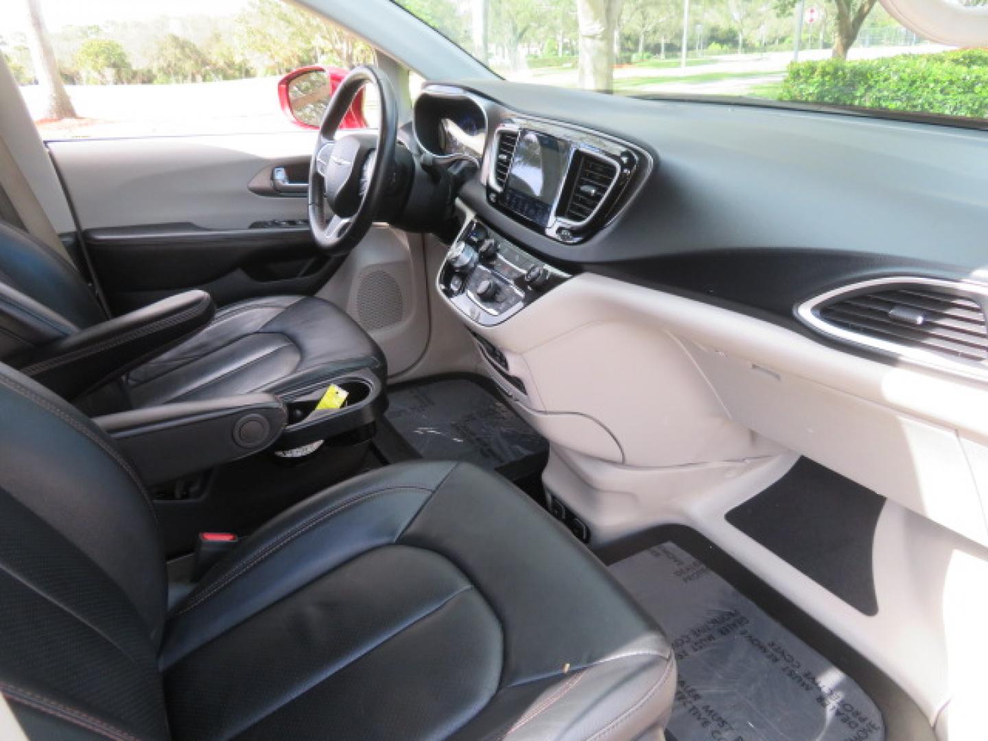 2020 /Black Chrysler Pacifica Touring-L Plus (2C4RC1EG7LR) with an 3.6L V6 DOHC 24V engine, 9A transmission, located at 4301 Oak Circle #19, Boca Raton, FL, 33431, (954) 561-2499, 26.388472, -80.084045 - You are looking at a Gorgeous Velvet Red Pearl 2020 Chrysler Pacifica Touring L Plus Braunability XT Power Foldout Side Entry Handicap Wheelchair Conversion Van with 48K Original Miles, Leather, Blu Ray Media Hubs with Rear Entertainment Screens, Active Noise Control, Heated Steering Wheel, Heated S - Photo#58
