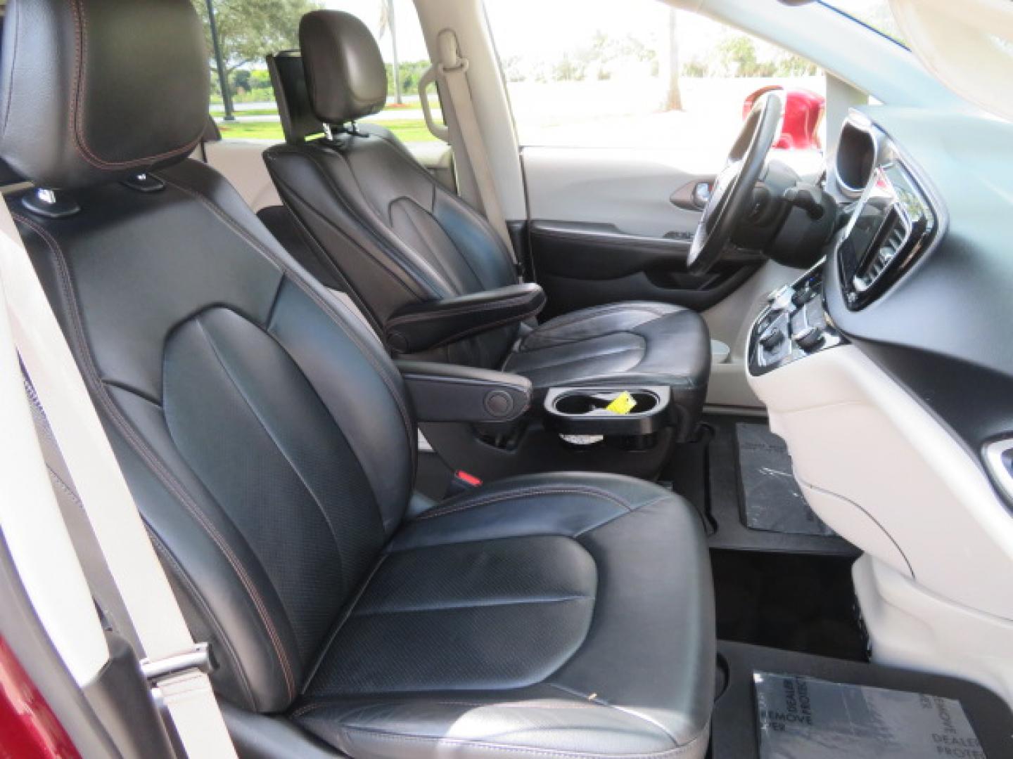 2020 /Black Chrysler Pacifica Touring-L Plus (2C4RC1EG7LR) with an 3.6L V6 DOHC 24V engine, 9A transmission, located at 4301 Oak Circle #19, Boca Raton, FL, 33431, (954) 561-2499, 26.388472, -80.084045 - You are looking at a Gorgeous Velvet Red Pearl 2020 Chrysler Pacifica Touring L Plus Braunability XT Power Foldout Side Entry Handicap Wheelchair Conversion Van with 48K Original Miles, Leather, Blu Ray Media Hubs with Rear Entertainment Screens, Active Noise Control, Heated Steering Wheel, Heated S - Photo#57