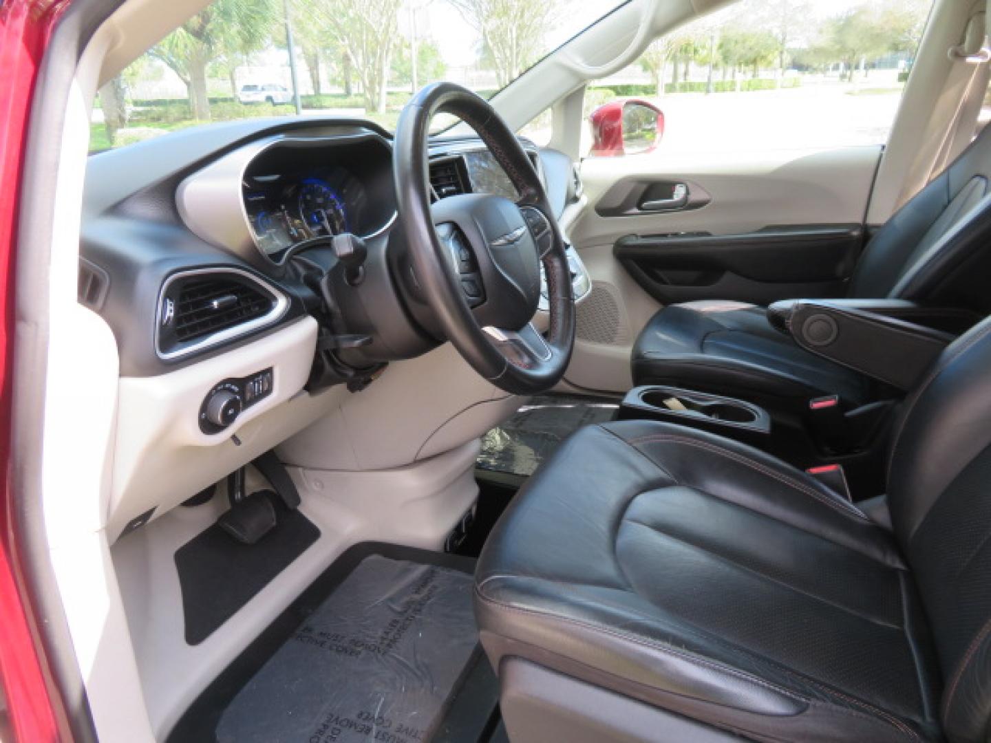 2020 /Black Chrysler Pacifica Touring-L Plus (2C4RC1EG7LR) with an 3.6L V6 DOHC 24V engine, 9A transmission, located at 4301 Oak Circle #19, Boca Raton, FL, 33431, (954) 561-2499, 26.388472, -80.084045 - You are looking at a Gorgeous Velvet Red Pearl 2020 Chrysler Pacifica Touring L Plus Braunability XT Power Foldout Side Entry Handicap Wheelchair Conversion Van with 48K Original Miles, Leather, Blu Ray Media Hubs with Rear Entertainment Screens, Active Noise Control, Heated Steering Wheel, Heated S - Photo#60
