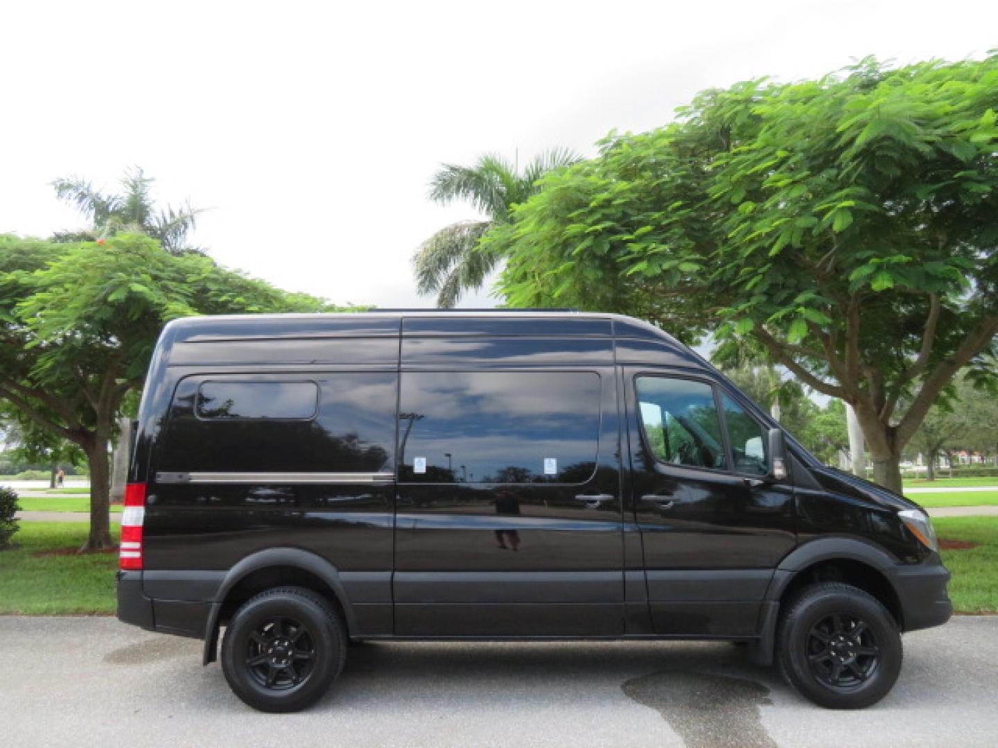 2017 Mercedes-Benz Sprinter 2500 Passenger Van 144-in. WB (WD4FE7CD2HP) with an 3.0L V6 DOHC 24V TURBO DIESEL engine, 7A transmission, located at 4301 Oak Circle #19, Boca Raton, FL, 33431, (954) 561-2499, 26.388861, -80.084038 - You are looking at a Gorgeous 2017 Mercedes Sprinter 2500 Diesel 4x4 High Roof Handicap Wheelchair Conversion Van with: Tourig Adventure Van Conversion, 16K Original Miles, Power Side Entry Braunability Millennium Series Wheelchair Lift, Remote Control Power Sliding Door, Q Straint Tie Downs in the - Photo#3