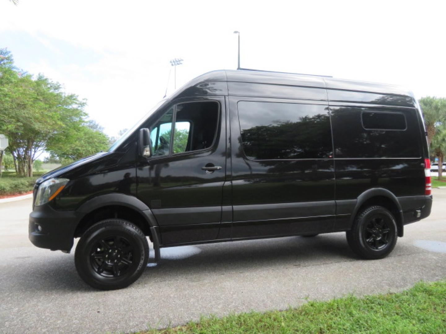 2017 Mercedes-Benz Sprinter 2500 Passenger Van 144-in. WB (WD4FE7CD2HP) with an 3.0L V6 DOHC 24V TURBO DIESEL engine, 7A transmission, located at 4301 Oak Circle #19, Boca Raton, FL, 33431, (954) 561-2499, 26.388861, -80.084038 - You are looking at a Gorgeous 2017 Mercedes Sprinter 2500 Diesel 4x4 High Roof Handicap Wheelchair Conversion Van with: Tourig Adventure Van Conversion, 16K Original Miles, Power Side Entry Braunability Millennium Series Wheelchair Lift, Remote Control Power Sliding Door, Q Straint Tie Downs in the - Photo#12