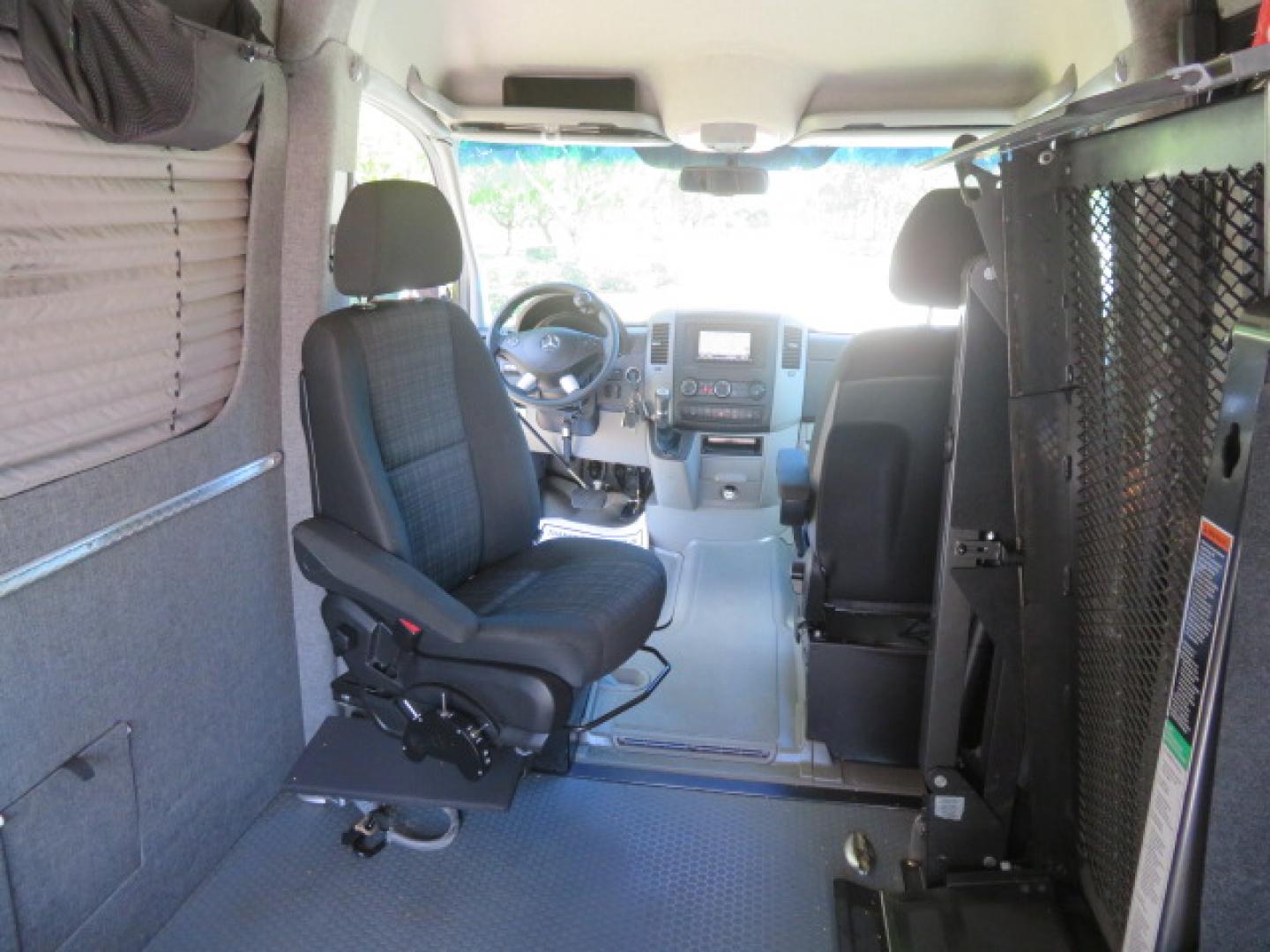 2017 Mercedes-Benz Sprinter 2500 Passenger Van 144-in. WB (WD4FE7CD2HP) with an 3.0L V6 DOHC 24V TURBO DIESEL engine, 7A transmission, located at 4301 Oak Circle #19, Boca Raton, FL, 33431, (954) 561-2499, 26.388861, -80.084038 - You are looking at a Gorgeous 2017 Mercedes Sprinter 2500 Diesel 4x4 High Roof Handicap Wheelchair Conversion Van with: Tourig Adventure Van Conversion, 16K Original Miles, Power Side Entry Braunability Millennium Series Wheelchair Lift, Remote Control Power Sliding Door, Q Straint Tie Downs in the - Photo#117