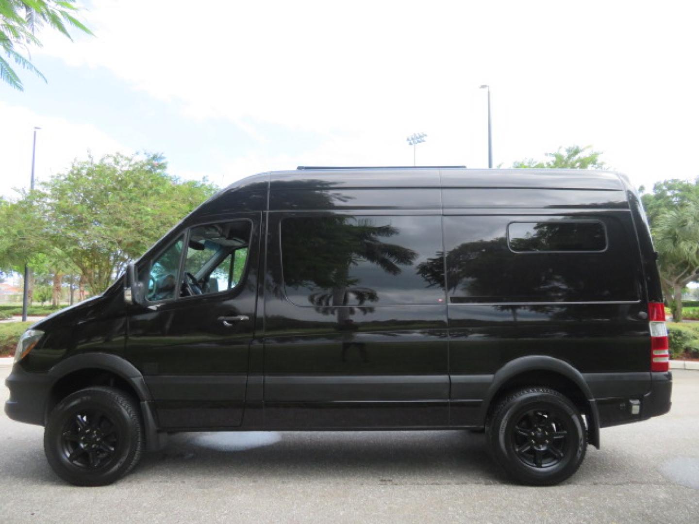 2017 Mercedes-Benz Sprinter 2500 Passenger Van 144-in. WB (WD4FE7CD2HP) with an 3.0L V6 DOHC 24V TURBO DIESEL engine, 7A transmission, located at 4301 Oak Circle #19, Boca Raton, FL, 33431, (954) 561-2499, 26.388861, -80.084038 - You are looking at a Gorgeous 2017 Mercedes Sprinter 2500 Diesel 4x4 High Roof Handicap Wheelchair Conversion Van with: Tourig Adventure Van Conversion, 16K Original Miles, Power Side Entry Braunability Millennium Series Wheelchair Lift, Remote Control Power Sliding Door, Q Straint Tie Downs in the - Photo#13