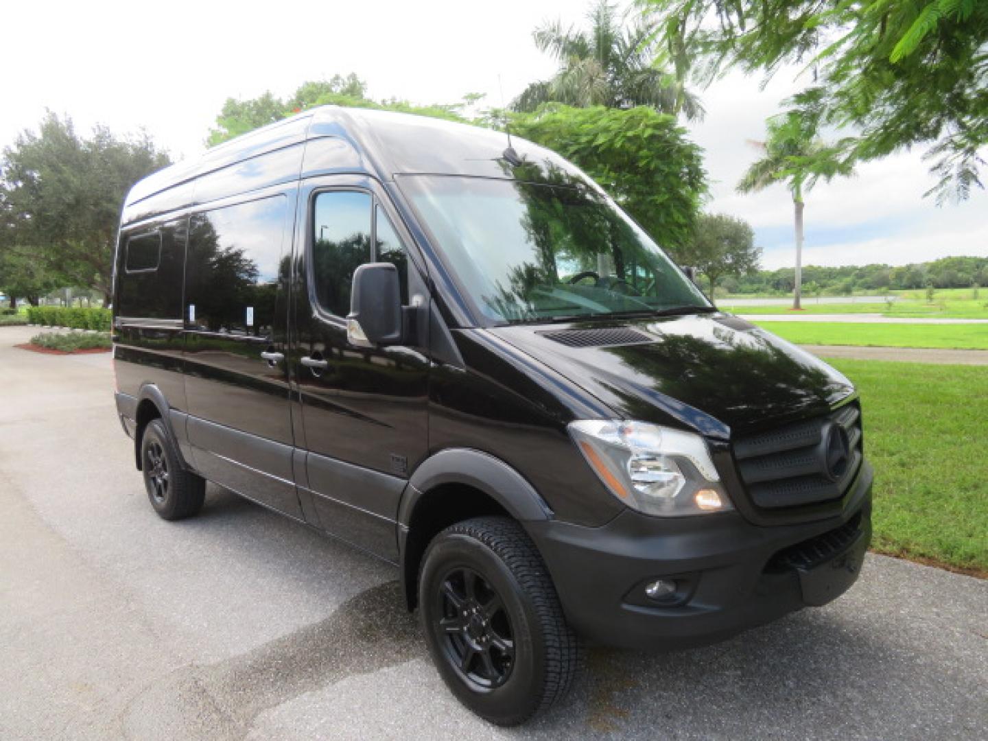 2017 Mercedes-Benz Sprinter 2500 Passenger Van 144-in. WB (WD4FE7CD2HP) with an 3.0L V6 DOHC 24V TURBO DIESEL engine, 7A transmission, located at 4301 Oak Circle #19, Boca Raton, FL, 33431, (954) 561-2499, 26.388861, -80.084038 - You are looking at a Gorgeous 2017 Mercedes Sprinter 2500 Diesel 4x4 High Roof Handicap Wheelchair Conversion Van with: Tourig Adventure Van Conversion, 16K Original Miles, Power Side Entry Braunability Millennium Series Wheelchair Lift, Remote Control Power Sliding Door, Q Straint Tie Downs in the - Photo#19