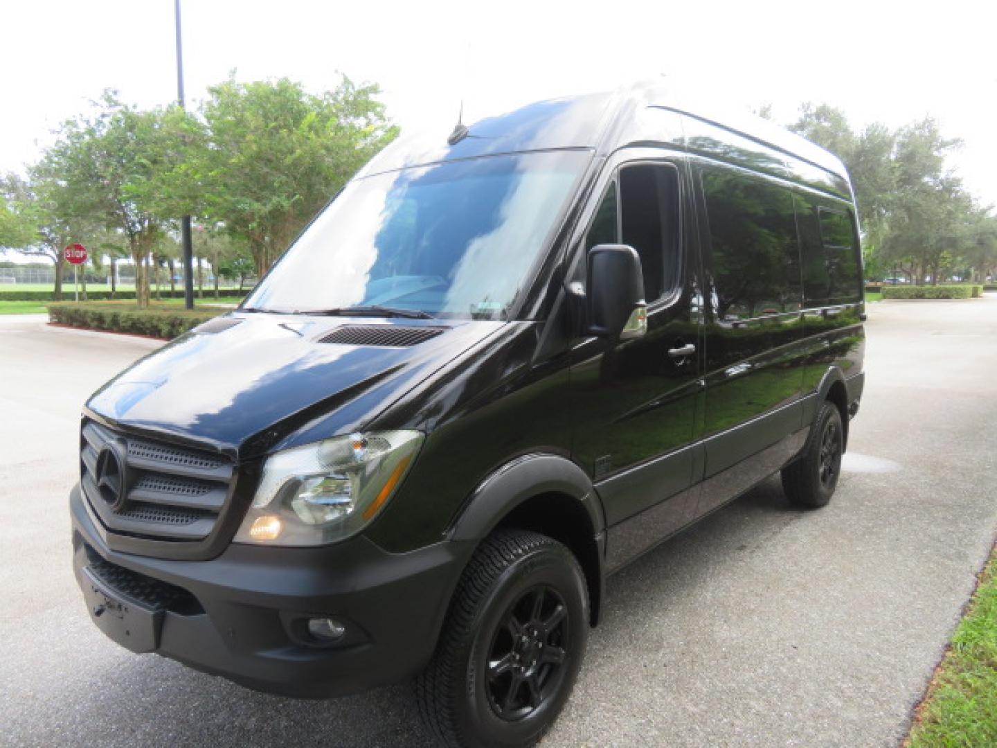 2017 Mercedes-Benz Sprinter 2500 Passenger Van 144-in. WB (WD4FE7CD2HP) with an 3.0L V6 DOHC 24V TURBO DIESEL engine, 7A transmission, located at 4301 Oak Circle #19, Boca Raton, FL, 33431, (954) 561-2499, 26.388861, -80.084038 - You are looking at a Gorgeous 2017 Mercedes Sprinter 2500 Diesel 4x4 High Roof Handicap Wheelchair Conversion Van with: Tourig Adventure Van Conversion, 16K Original Miles, Power Side Entry Braunability Millennium Series Wheelchair Lift, Remote Control Power Sliding Door, Q Straint Tie Downs in the - Photo#22