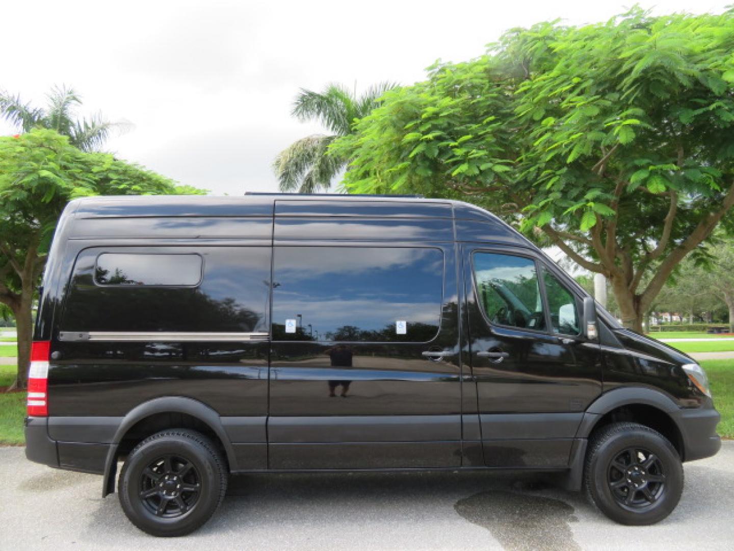 2017 Mercedes-Benz Sprinter 2500 Passenger Van 144-in. WB (WD4FE7CD2HP) with an 3.0L V6 DOHC 24V TURBO DIESEL engine, 7A transmission, located at 4301 Oak Circle #19, Boca Raton, FL, 33431, (954) 561-2499, 26.388861, -80.084038 - You are looking at a Gorgeous 2017 Mercedes Sprinter 2500 Diesel 4x4 High Roof Handicap Wheelchair Conversion Van with: Tourig Adventure Van Conversion, 16K Original Miles, Power Side Entry Braunability Millennium Series Wheelchair Lift, Remote Control Power Sliding Door, Q Straint Tie Downs in the - Photo#27