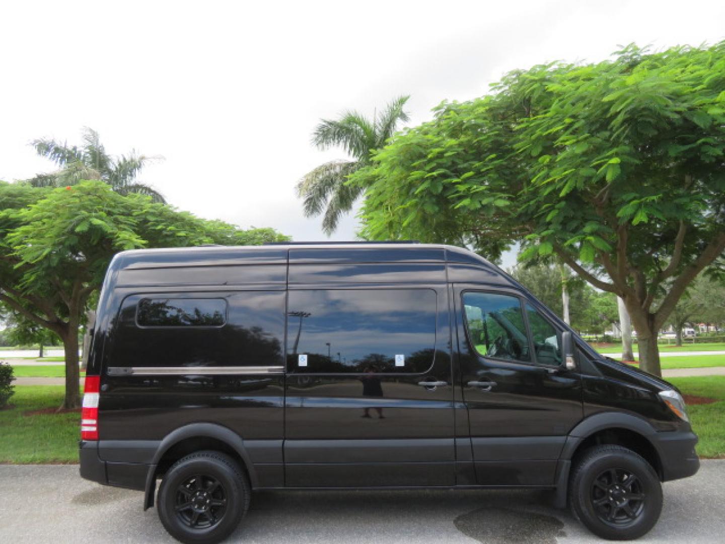 2017 Mercedes-Benz Sprinter 2500 Passenger Van 144-in. WB (WD4FE7CD2HP) with an 3.0L V6 DOHC 24V TURBO DIESEL engine, 7A transmission, located at 4301 Oak Circle #19, Boca Raton, FL, 33431, (954) 561-2499, 26.388861, -80.084038 - You are looking at a Gorgeous 2017 Mercedes Sprinter 2500 Diesel 4x4 High Roof Handicap Wheelchair Conversion Van with: Tourig Adventure Van Conversion, 16K Original Miles, Power Side Entry Braunability Millennium Series Wheelchair Lift, Remote Control Power Sliding Door, Q Straint Tie Downs in the - Photo#6