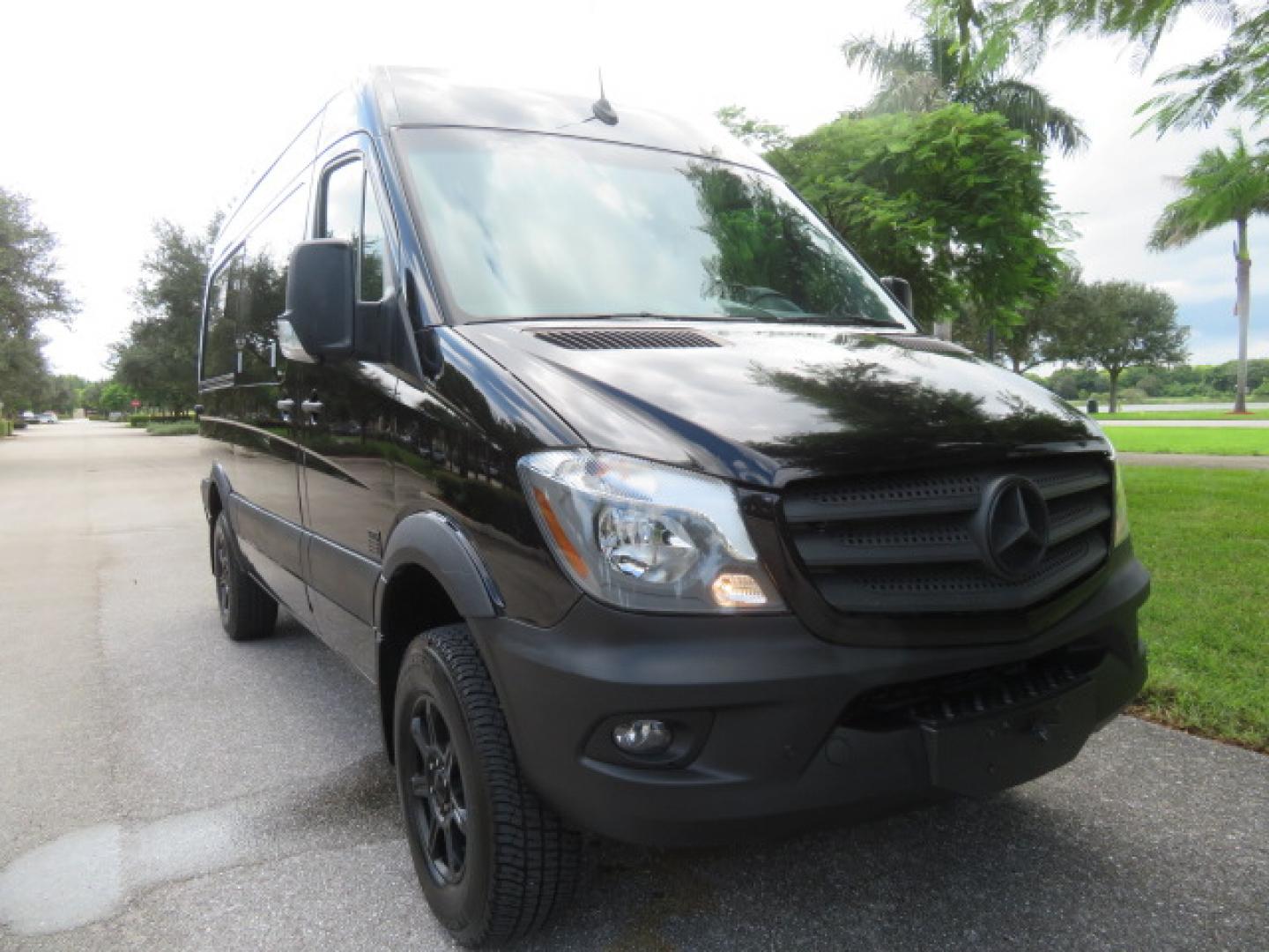 2017 Mercedes-Benz Sprinter 2500 Passenger Van 144-in. WB (WD4FE7CD2HP) with an 3.0L V6 DOHC 24V TURBO DIESEL engine, 7A transmission, located at 4301 Oak Circle #19, Boca Raton, FL, 33431, (954) 561-2499, 26.388861, -80.084038 - You are looking at a Gorgeous 2017 Mercedes Sprinter 2500 Diesel 4x4 High Roof Handicap Wheelchair Conversion Van with: Tourig Adventure Van Conversion, 16K Original Miles, Power Side Entry Braunability Millennium Series Wheelchair Lift, Remote Control Power Sliding Door, Q Straint Tie Downs in the - Photo#8