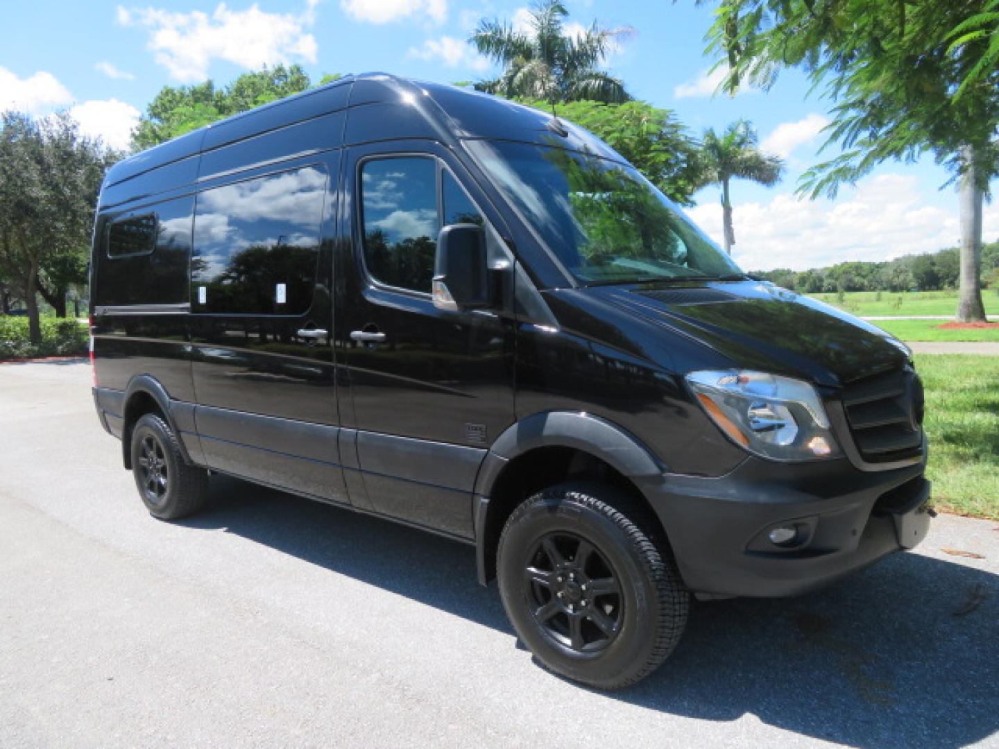 2017 Mercedes-Benz Sprinter 2500 Passenger Van 144-in. WB (WD4FE7CD2HP) with an 3.0L V6 DOHC 24V TURBO DIESEL engine, 7A transmission, located at 4301 Oak Circle #19, Boca Raton, FL, 33431, (954) 561-2499, 26.388861, -80.084038 - You are looking at a Gorgeous 2017 Mercedes Sprinter 2500 Diesel 4x4 High Roof Handicap Wheelchair Conversion Van with: Tourig Adventure Van Conversion, 16K Original Miles, Power Side Entry Braunability Millennium Series Wheelchair Lift, Remote Control Power Sliding Door, Q Straint Tie Downs in the - Photo#71