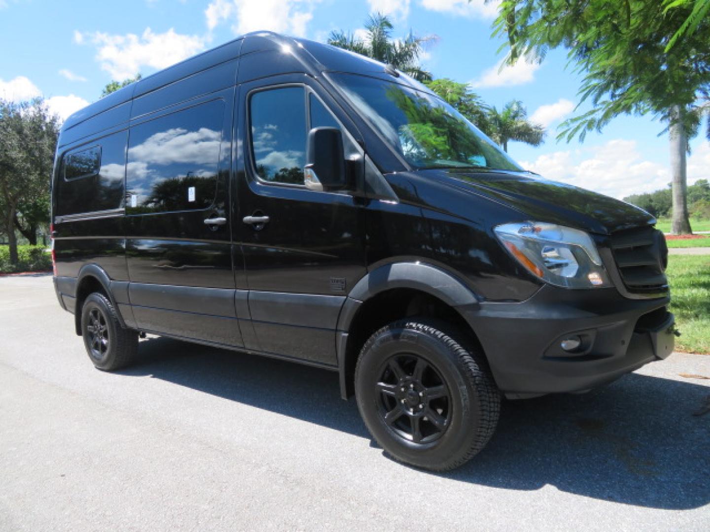 2017 Mercedes-Benz Sprinter 2500 Passenger Van 144-in. WB (WD4FE7CD2HP) with an 3.0L V6 DOHC 24V TURBO DIESEL engine, 7A transmission, located at 4301 Oak Circle #19, Boca Raton, FL, 33431, (954) 561-2499, 26.388861, -80.084038 - You are looking at a Gorgeous 2017 Mercedes Sprinter 2500 Diesel 4x4 High Roof Handicap Wheelchair Conversion Van with: Tourig Adventure Van Conversion, 16K Original Miles, Power Side Entry Braunability Millennium Series Wheelchair Lift, Remote Control Power Sliding Door, Q Straint Tie Downs in the - Photo#72