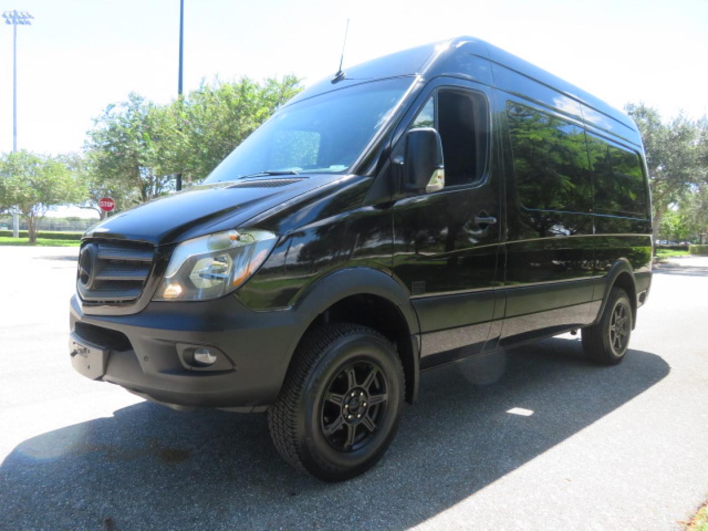 2017 Mercedes-Benz Sprinter 2500 Passenger Van 144-in. WB (WD4FE7CD2HP) with an 3.0L V6 DOHC 24V TURBO DIESEL engine, 7A transmission, located at 4301 Oak Circle #19, Boca Raton, FL, 33431, (954) 561-2499, 26.388861, -80.084038 - You are looking at a Gorgeous 2017 Mercedes Sprinter 2500 Diesel 4x4 High Roof Handicap Wheelchair Conversion Van with: Tourig Adventure Van Conversion, 16K Original Miles, Power Side Entry Braunability Millennium Series Wheelchair Lift, Remote Control Power Sliding Door, Q Straint Tie Downs in the - Photo#73