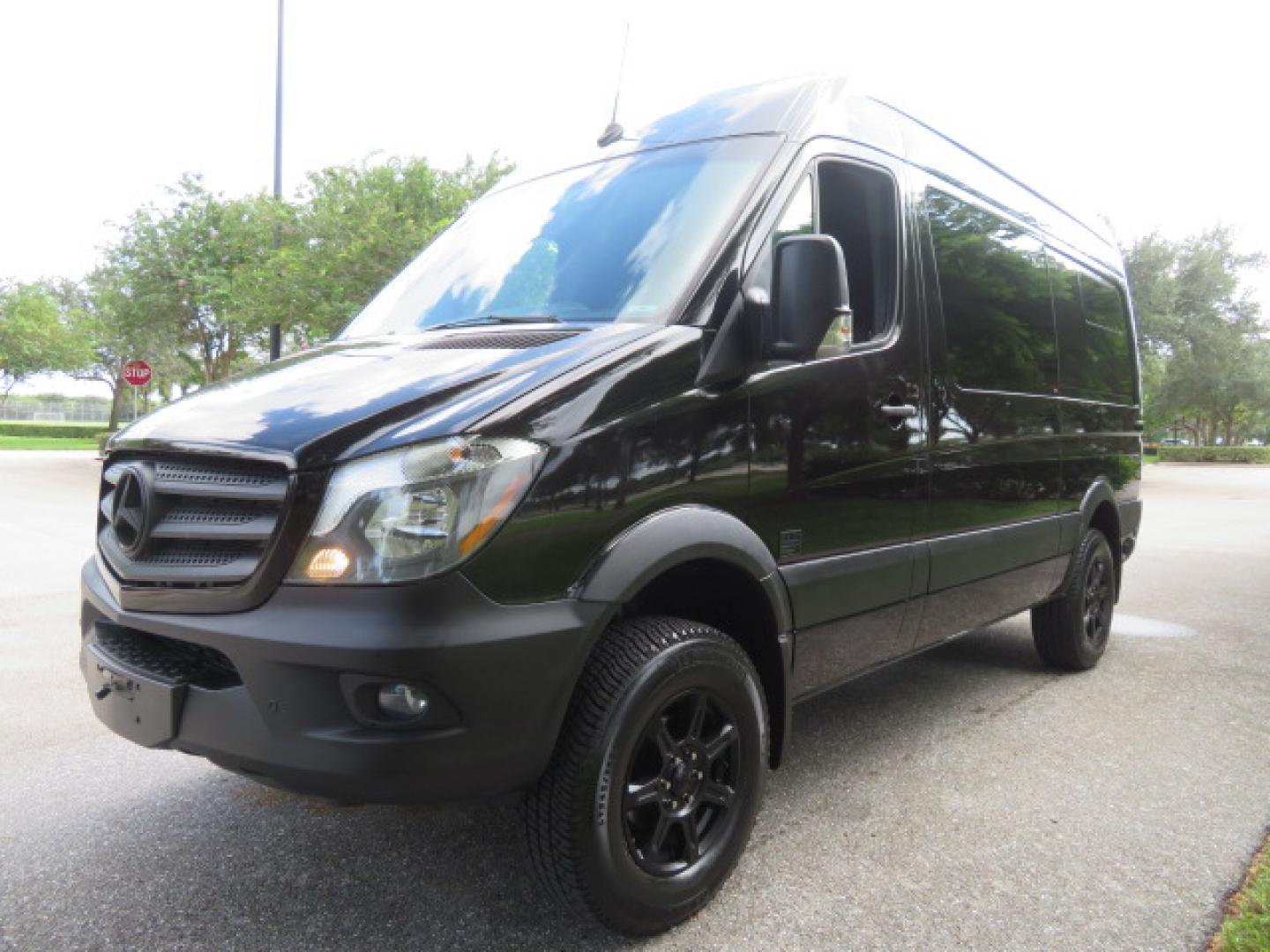 2017 Mercedes-Benz Sprinter 2500 Passenger Van 144-in. WB (WD4FE7CD2HP) with an 3.0L V6 DOHC 24V TURBO DIESEL engine, 7A transmission, located at 4301 Oak Circle #19, Boca Raton, FL, 33431, (954) 561-2499, 26.388861, -80.084038 - You are looking at a Gorgeous 2017 Mercedes Sprinter 2500 Diesel 4x4 High Roof Handicap Wheelchair Conversion Van with: Tourig Adventure Van Conversion, 16K Original Miles, Power Side Entry Braunability Millennium Series Wheelchair Lift, Remote Control Power Sliding Door, Q Straint Tie Downs in the - Photo#10