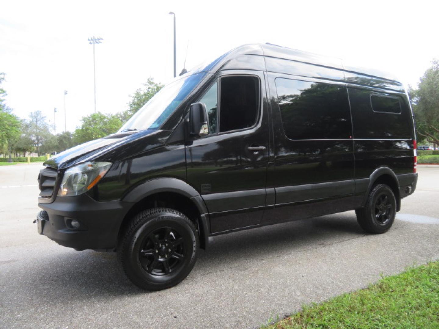 2017 Mercedes-Benz Sprinter 2500 Passenger Van 144-in. WB (WD4FE7CD2HP) with an 3.0L V6 DOHC 24V TURBO DIESEL engine, 7A transmission, located at 4301 Oak Circle #19, Boca Raton, FL, 33431, (954) 561-2499, 26.388861, -80.084038 - You are looking at a Gorgeous 2017 Mercedes Sprinter 2500 Diesel 4x4 High Roof Handicap Wheelchair Conversion Van with: Tourig Adventure Van Conversion, 16K Original Miles, Power Side Entry Braunability Millennium Series Wheelchair Lift, Remote Control Power Sliding Door, Q Straint Tie Downs in the - Photo#11