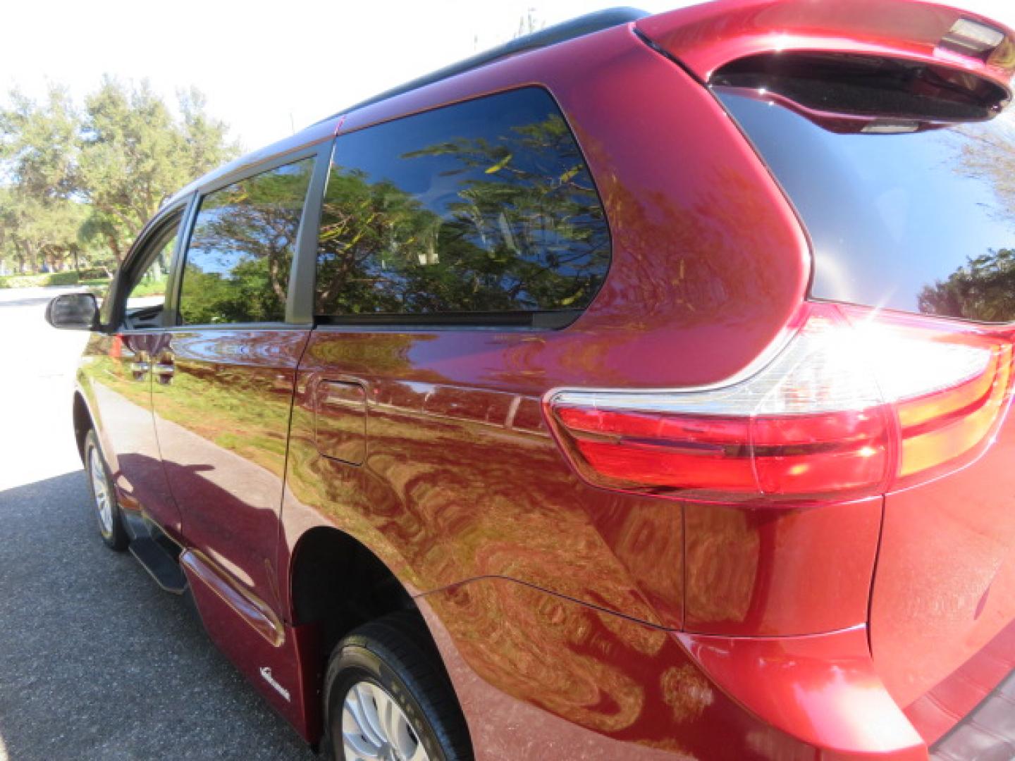 2017 Toyota Sienna Limited Premium 7-Passenger (5TDYZ3DC6HS) with an 3.5L V6 EFI DOHC 24V engine, 8A transmission, located at 4301 Oak Circle #19, Boca Raton, FL, 33431, (954) 561-2499, 26.388861, -80.084038 - You are looking at a Gorgeous 2017 Toyota Sienna XLE VMI Summit Handicap Wheelchair Conversion Van with Power Side Entry Foldout Ramp, Q-Straint Tie Down System with Retractors, Rear Entertainment Flat Screen TV, Back Up Camera, Quick Release Front Seats, Alloy Wheels, Dual Power Side Entry Doors, H - Photo#30