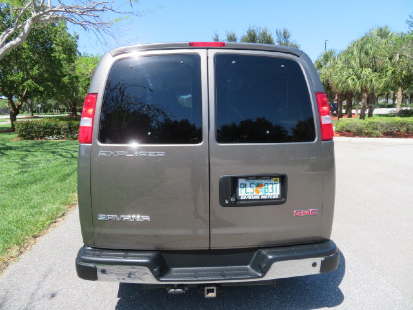 2021 Bronze Mist /Beige GMC Savana LS 2500 (1GJW7EF73M1) with an 6.6L V8 OHV 16V engine, 6A transmission, located at 4301 Oak Circle #19, Boca Raton, FL, 33431, (954) 561-2499, 26.388472, -80.084045 - Photo#25