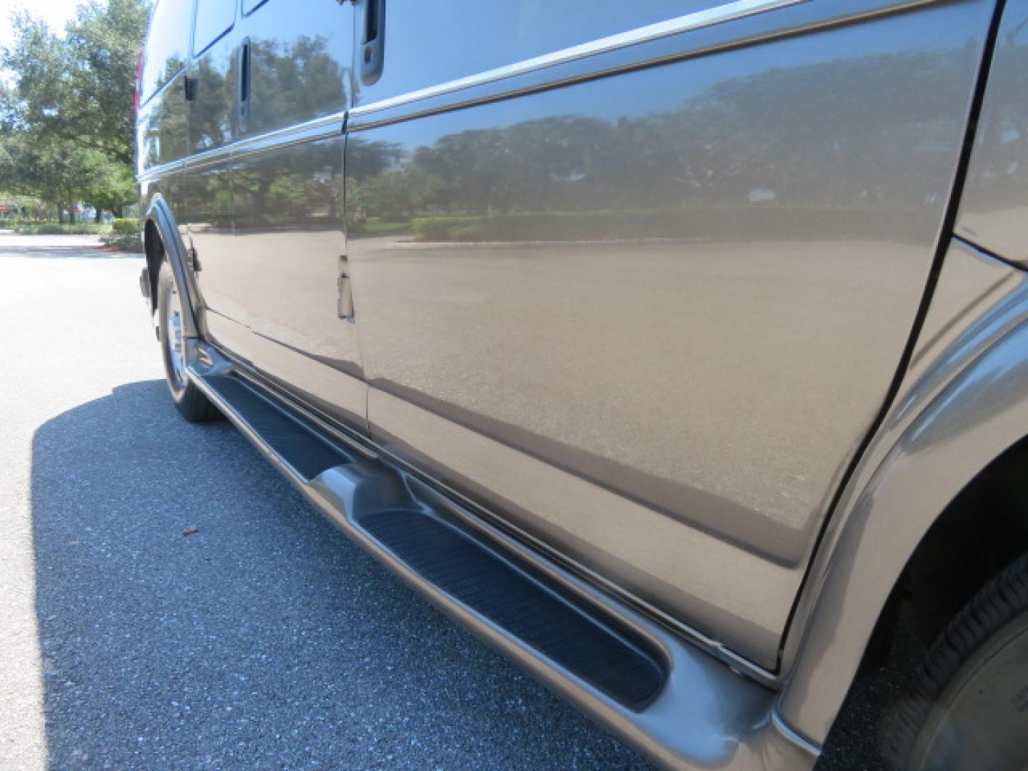 2021 Bronze Mist /Beige GMC Savana LS 2500 (1GJW7EF73M1) with an 6.6L V8 OHV 16V engine, 6A transmission, located at 4301 Oak Circle #19, Boca Raton, FL, 33431, (954) 561-2499, 26.388472, -80.084045 - Photo#37
