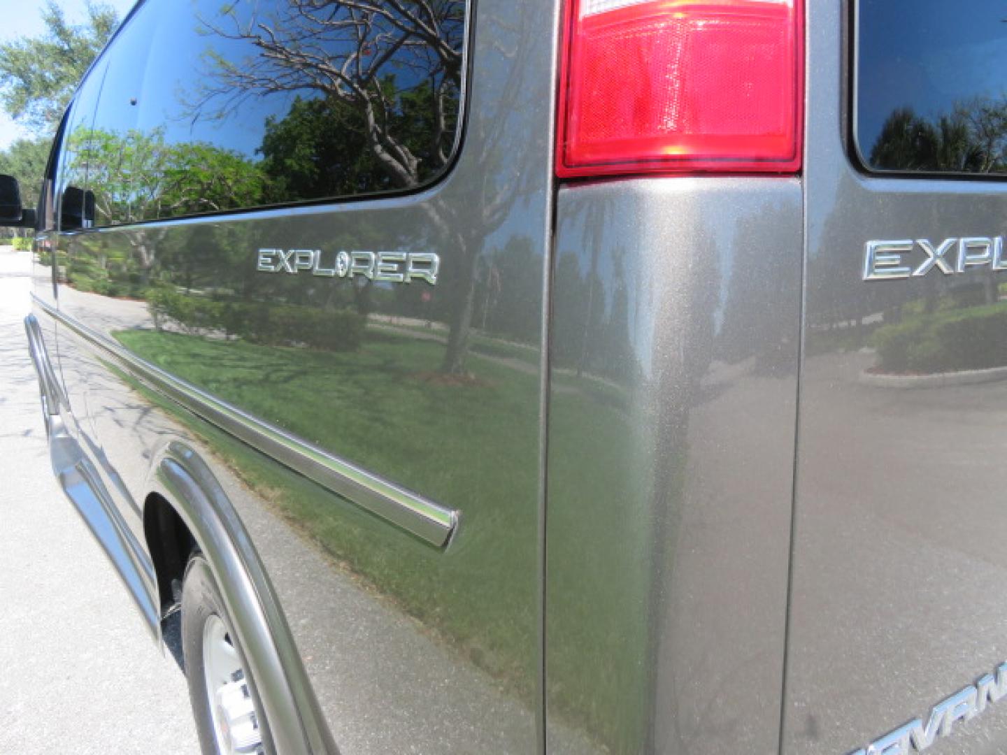 2021 Bronze Mist /Beige GMC Savana LS 2500 (1GJW7EF73M1) with an 6.6L V8 OHV 16V engine, 6A transmission, located at 4301 Oak Circle #19, Boca Raton, FL, 33431, (954) 561-2499, 26.388472, -80.084045 - Photo#41