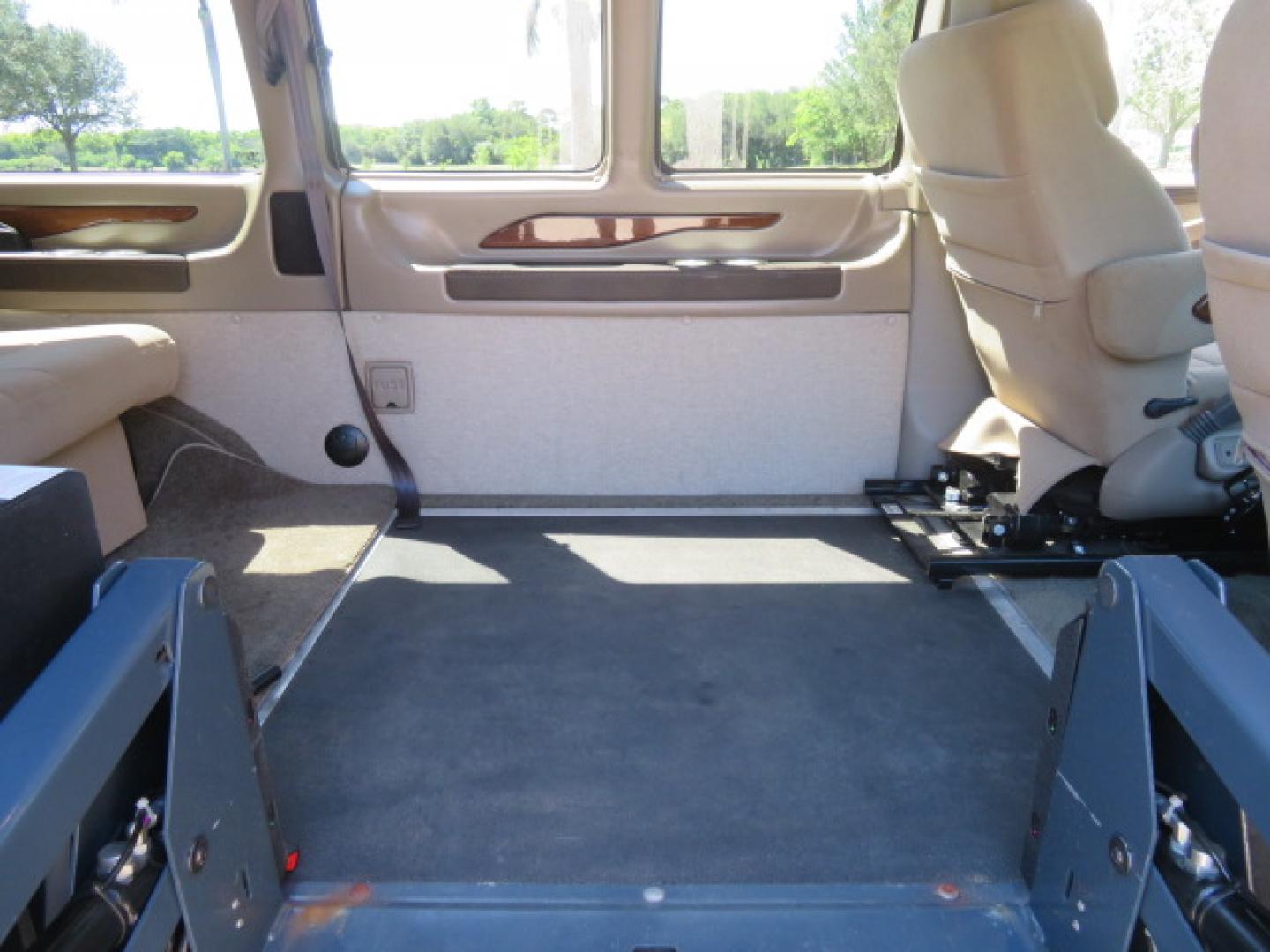 2021 Bronze Mist /Beige GMC Savana LS 2500 (1GJW7EF73M1) with an 6.6L V8 OHV 16V engine, 6A transmission, located at 4301 Oak Circle #19, Boca Raton, FL, 33431, (954) 561-2499, 26.388472, -80.084045 - Photo#55