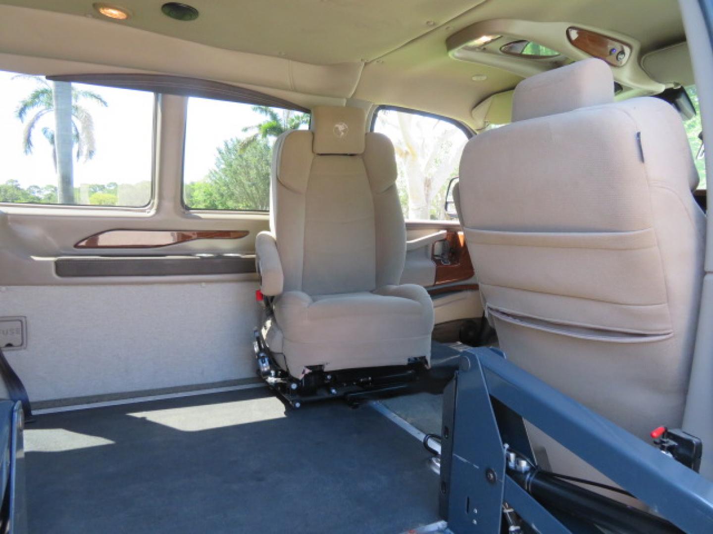 2021 Bronze Mist /Beige GMC Savana LS 2500 (1GJW7EF73M1) with an 6.6L V8 OHV 16V engine, 6A transmission, located at 4301 Oak Circle #19, Boca Raton, FL, 33431, (954) 561-2499, 26.388472, -80.084045 - Photo#58