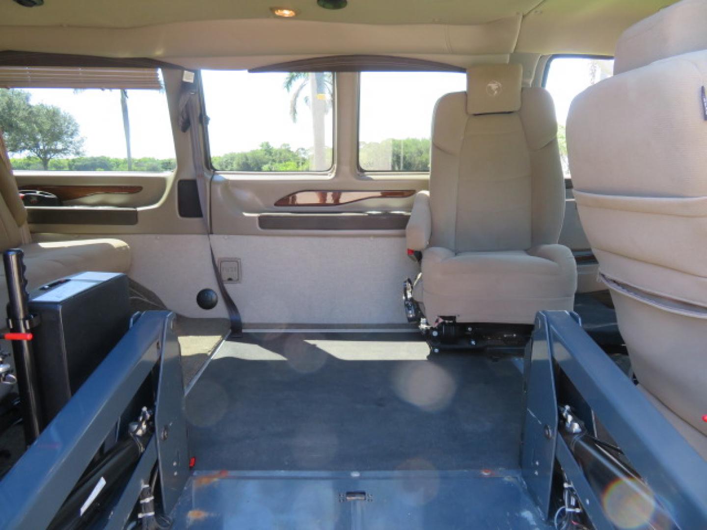 2021 Bronze Mist /Beige GMC Savana LS 2500 (1GJW7EF73M1) with an 6.6L V8 OHV 16V engine, 6A transmission, located at 4301 Oak Circle #19, Boca Raton, FL, 33431, (954) 561-2499, 26.388472, -80.084045 - Photo#59