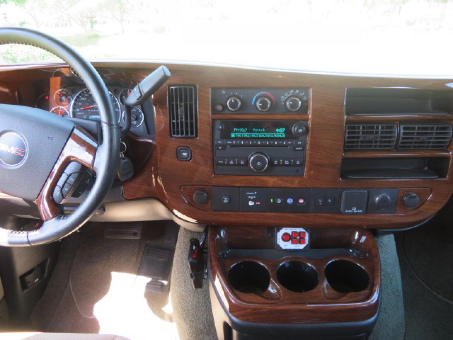 2021 Bronze Mist /Beige GMC Savana LS 2500 (1GJW7EF73M1) with an 6.6L V8 OHV 16V engine, 6A transmission, located at 4301 Oak Circle #19, Boca Raton, FL, 33431, (954) 561-2499, 26.388472, -80.084045 - Photo#68